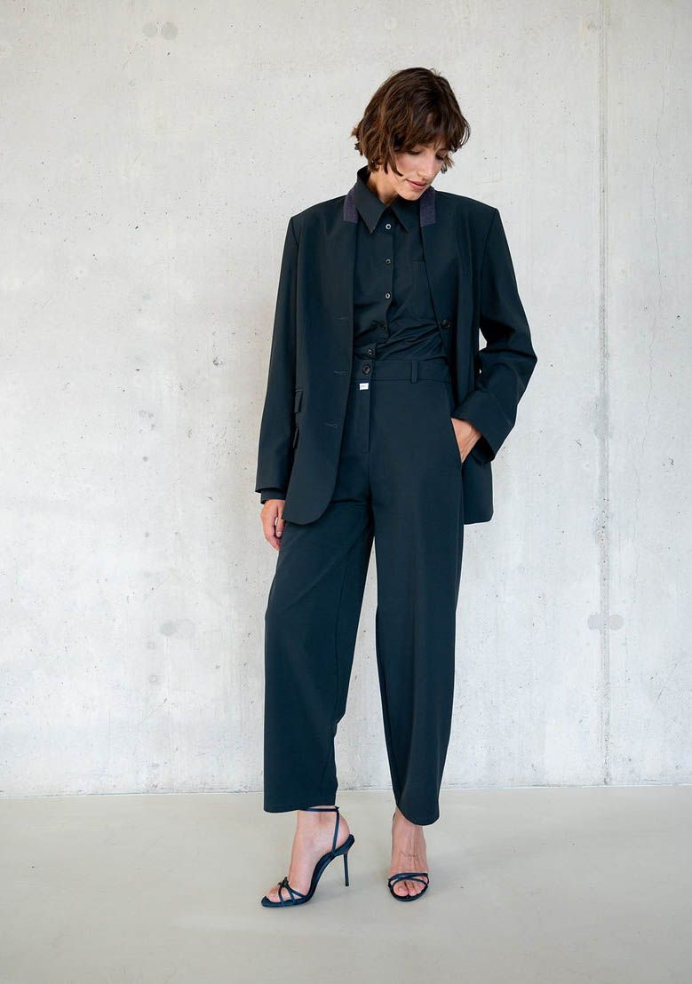 PENN & INK WIJDE PANTALON