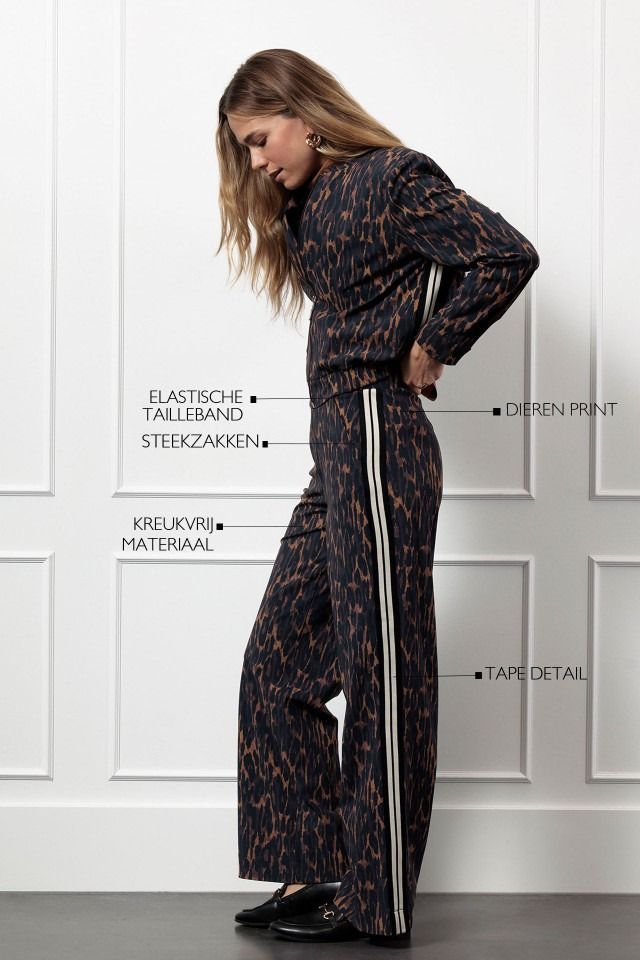 STUDIO ANNELOES WIJDE PANTALON