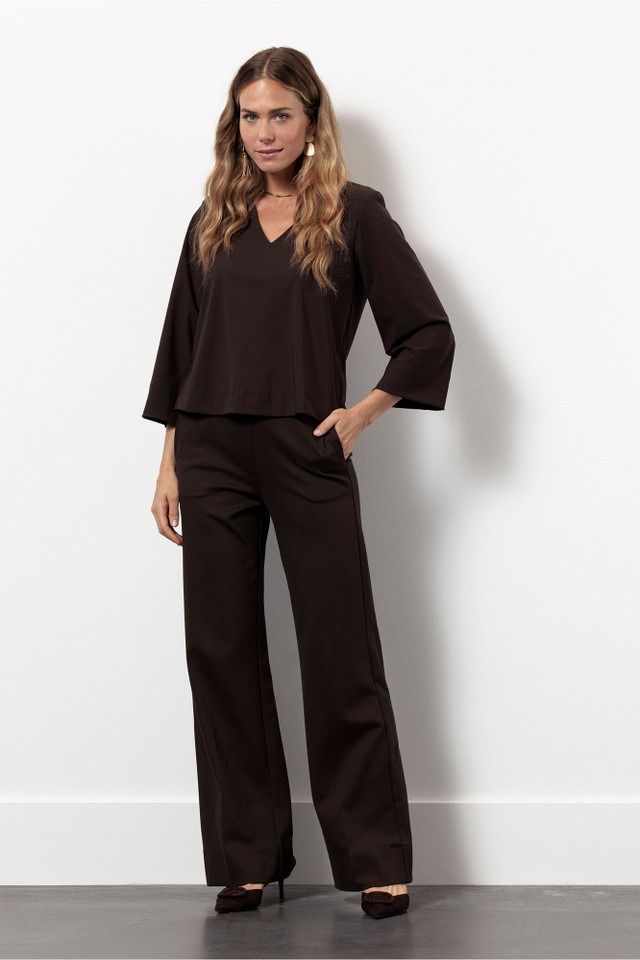 STUDIO ANNELOES WIJDE PANTALON