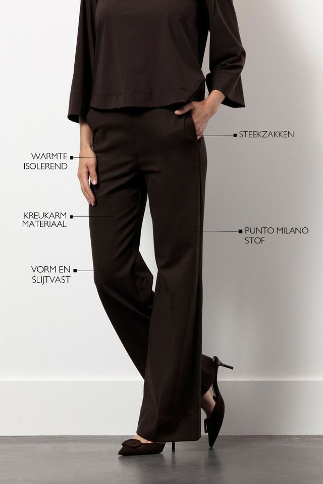 STUDIO ANNELOES WIJDE PANTALON