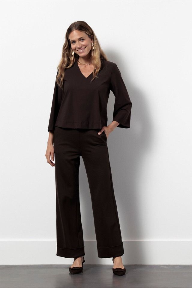 STUDIO ANNELOES WIJDE PANTALON