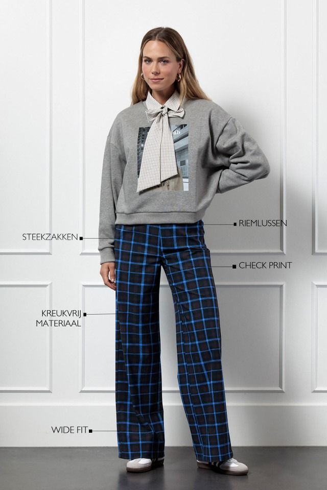 STUDIO ANNELOES WIJDE PANTALON