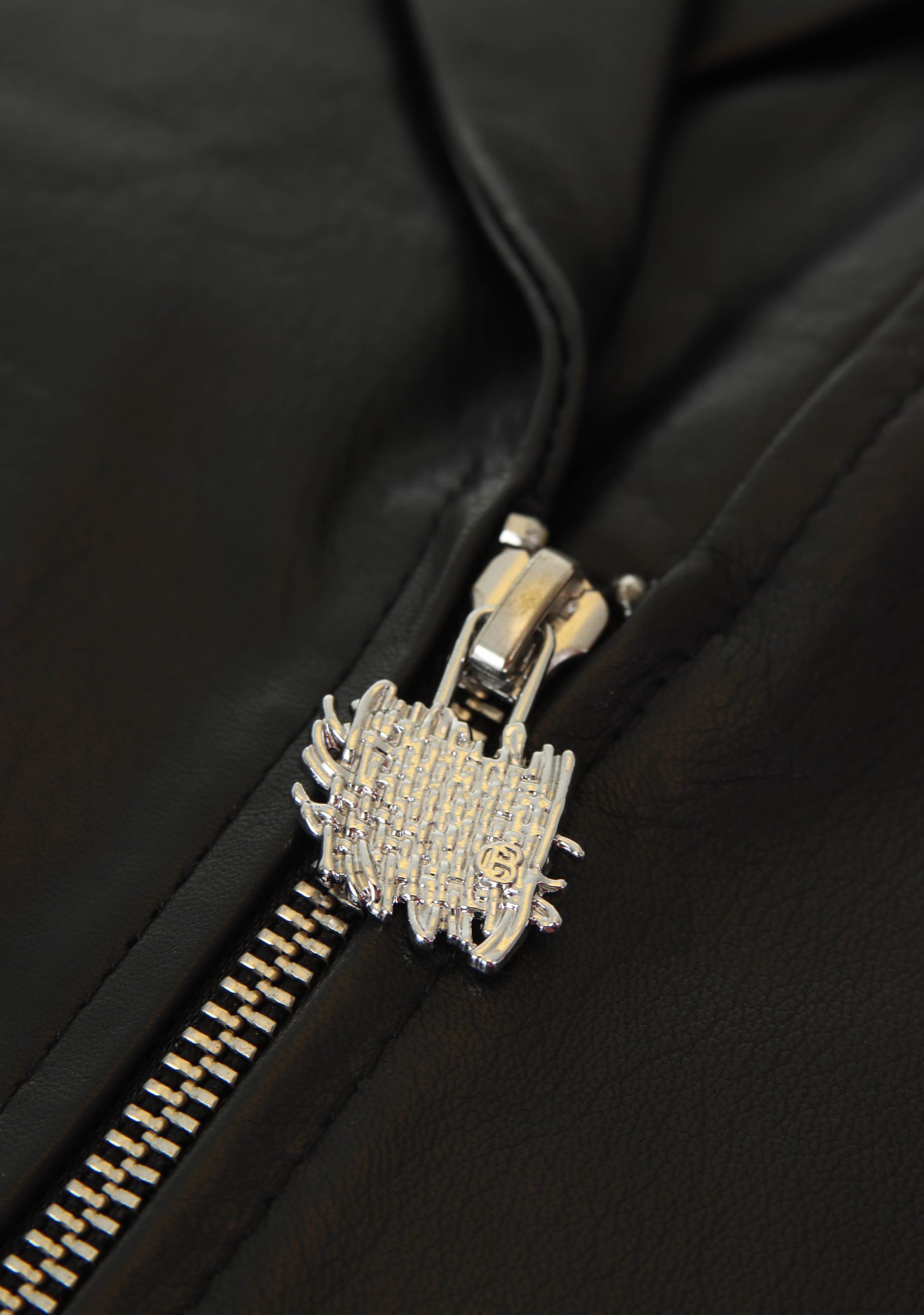 CAROLINE BISS LEER/SUEDE JACK