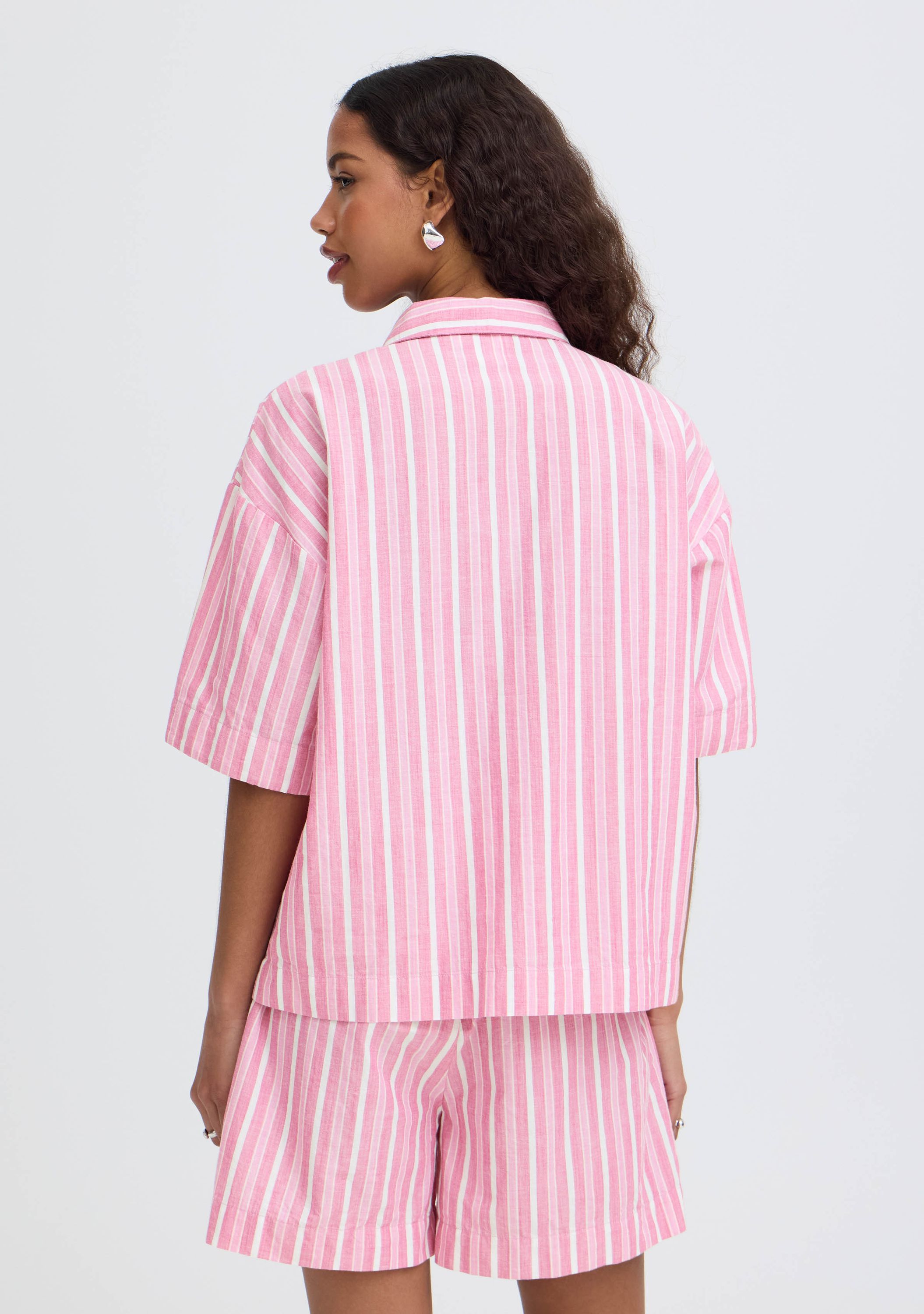 ICHI - BLOUSE - Roze