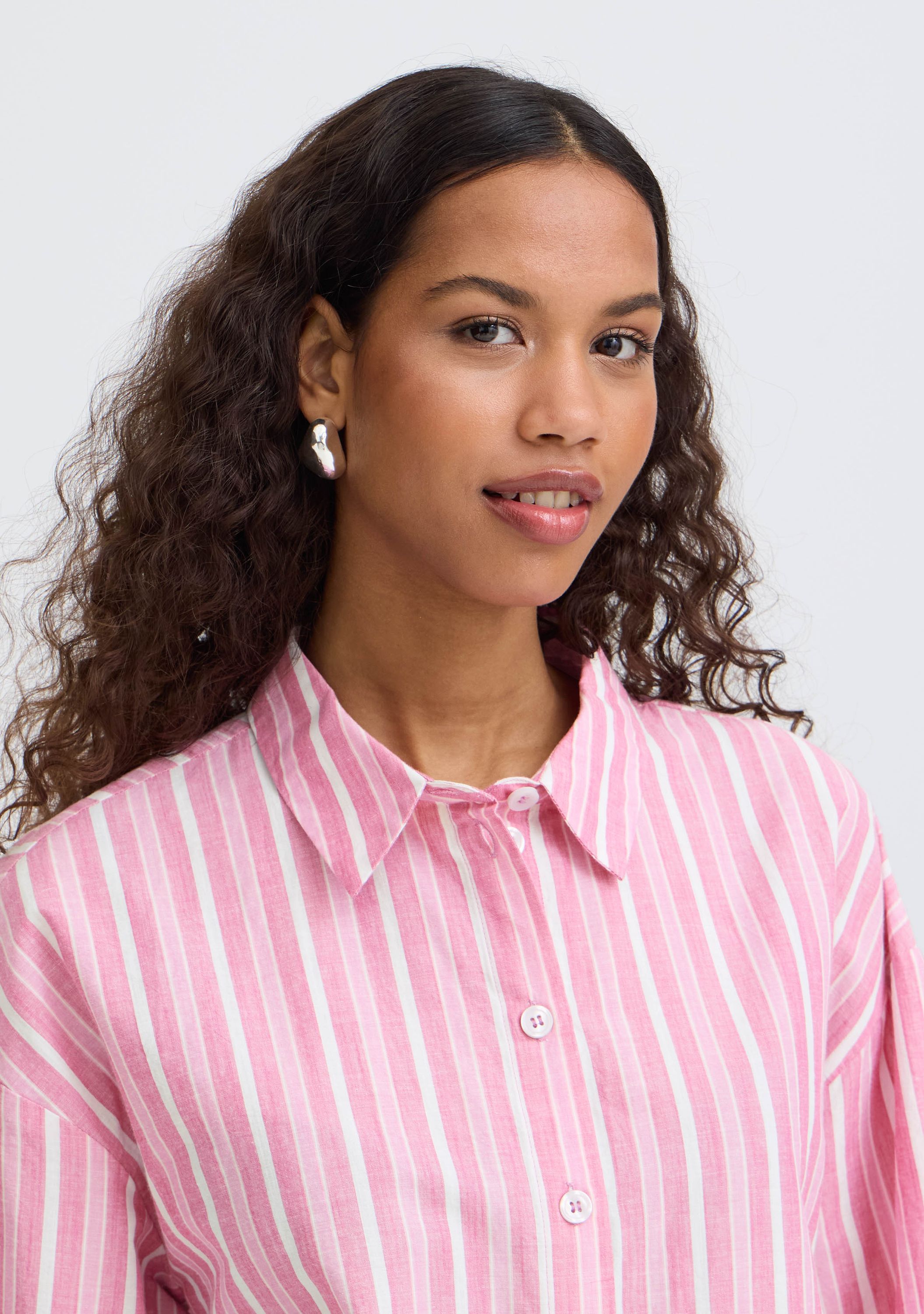 ICHI - BLOUSE - Roze