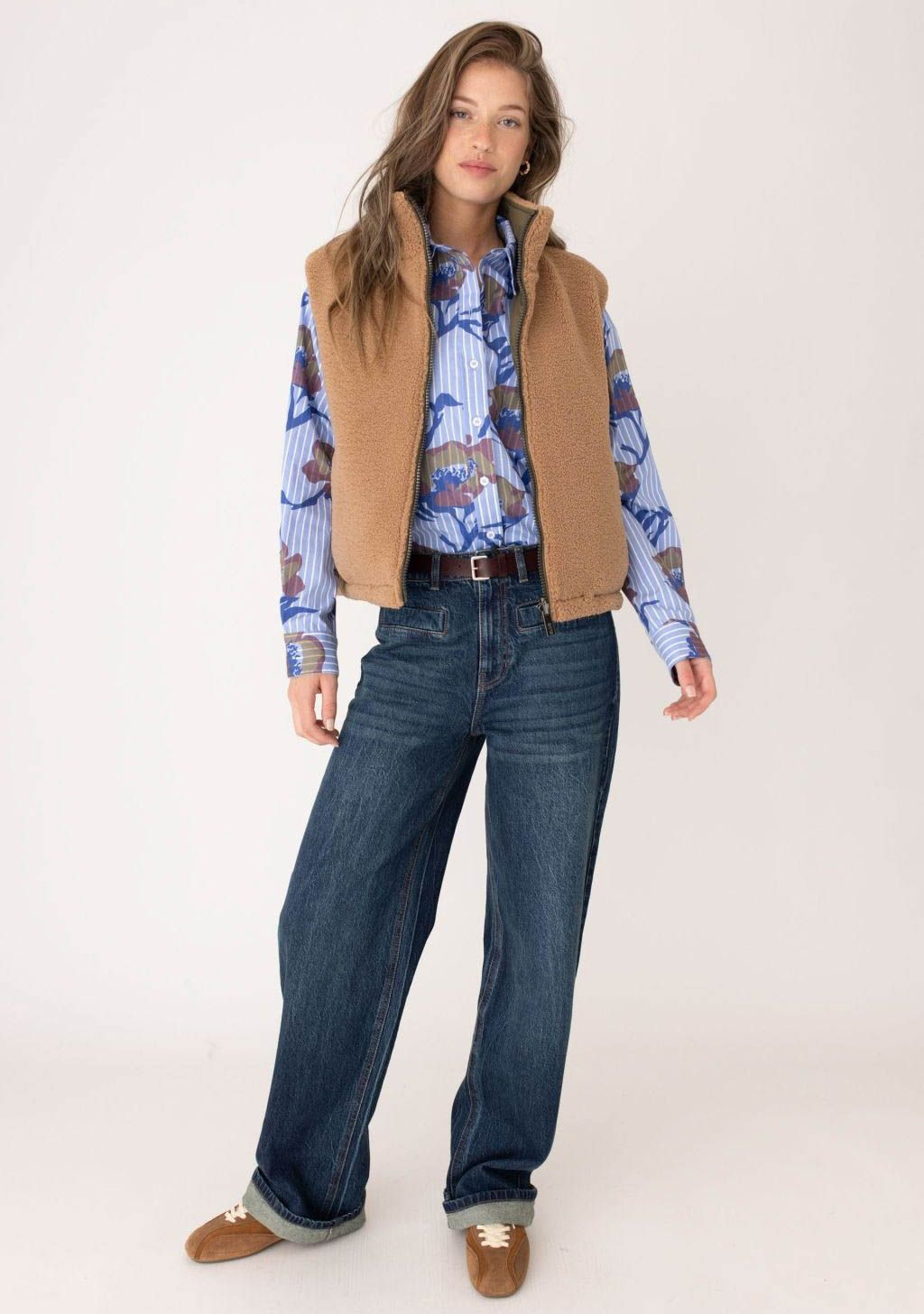 ANNA BLUE GILET