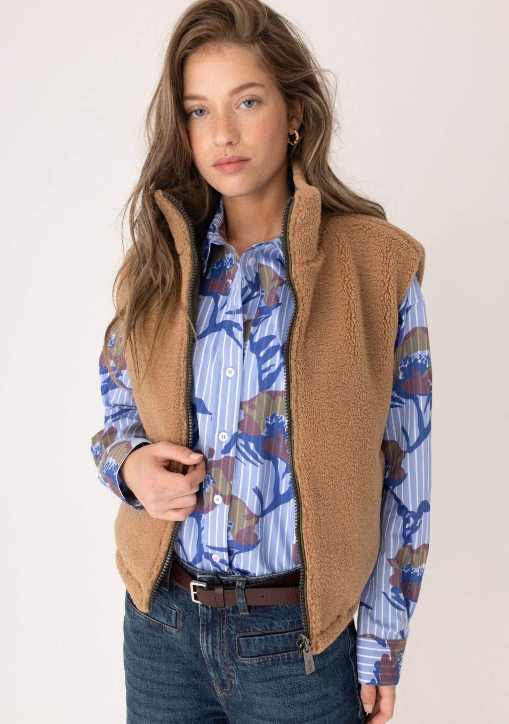 ANNA BLUE GILET