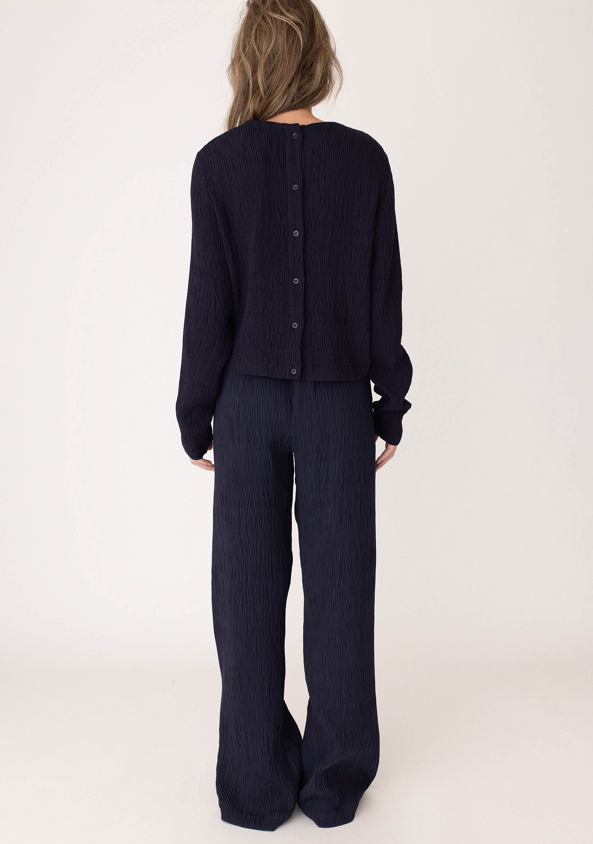 ANNA BLUE WIJDE PANTALON