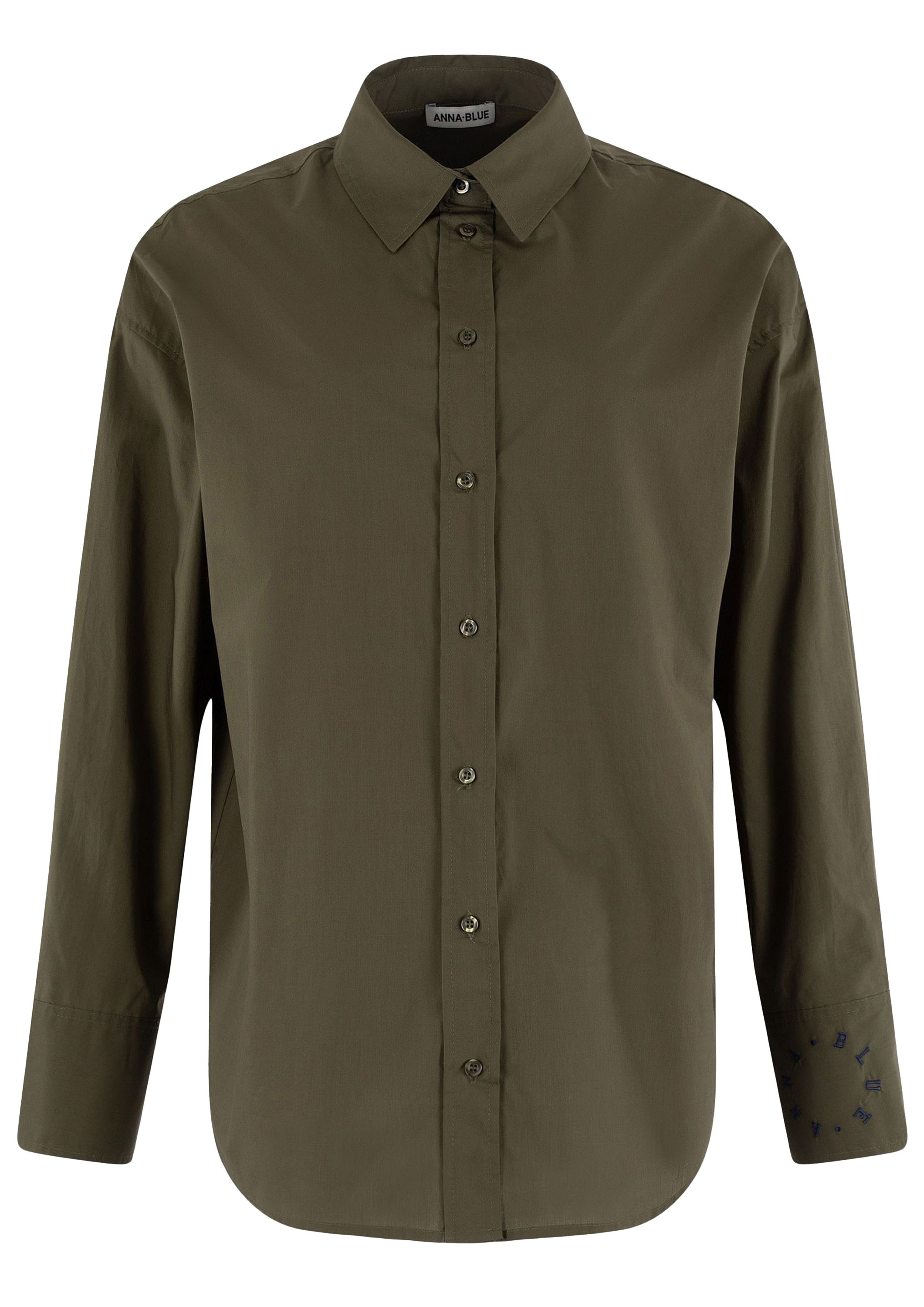 ANNA BLUE BLOUSE