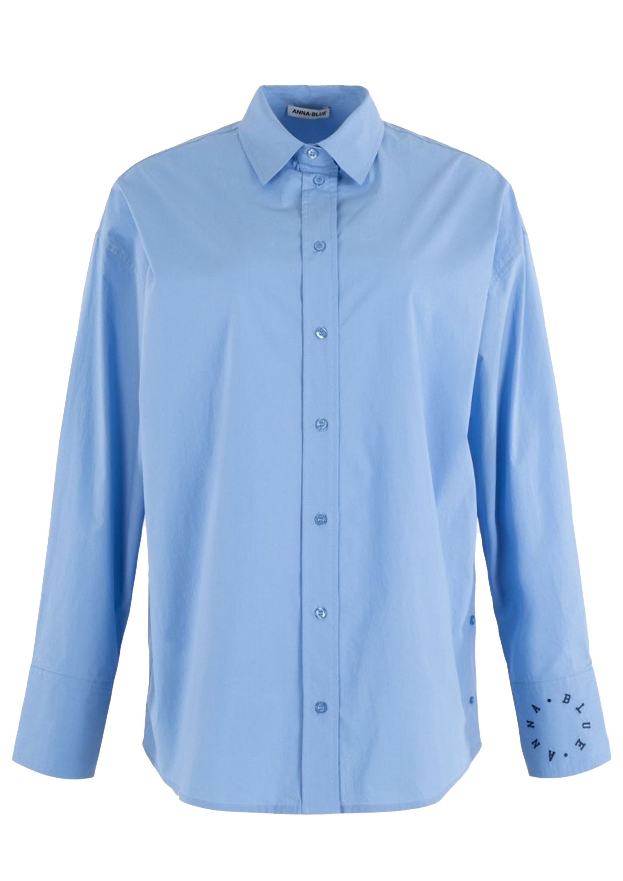 ANNA BLUE BLOUSE