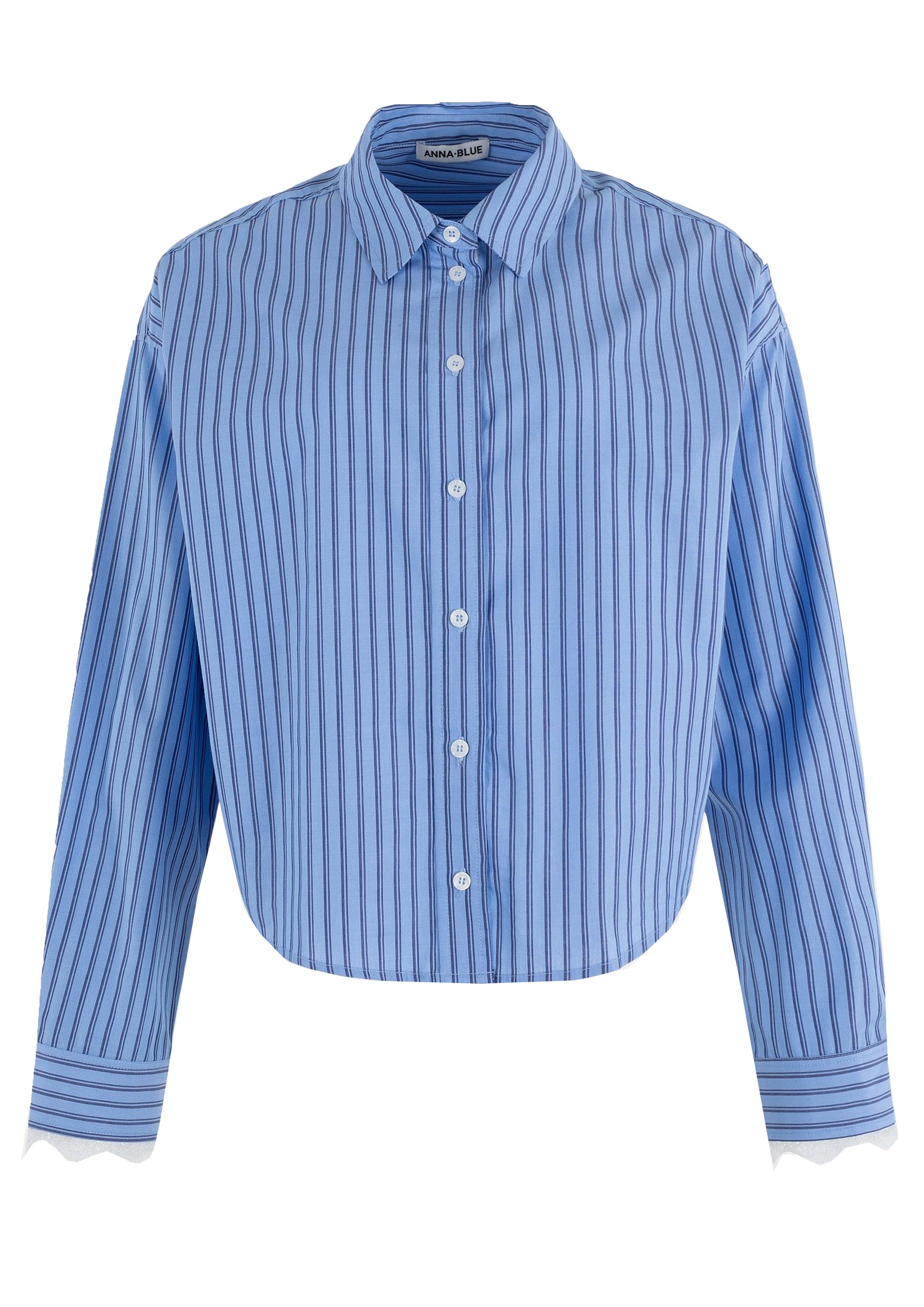 ANNA BLUE BLOUSE
