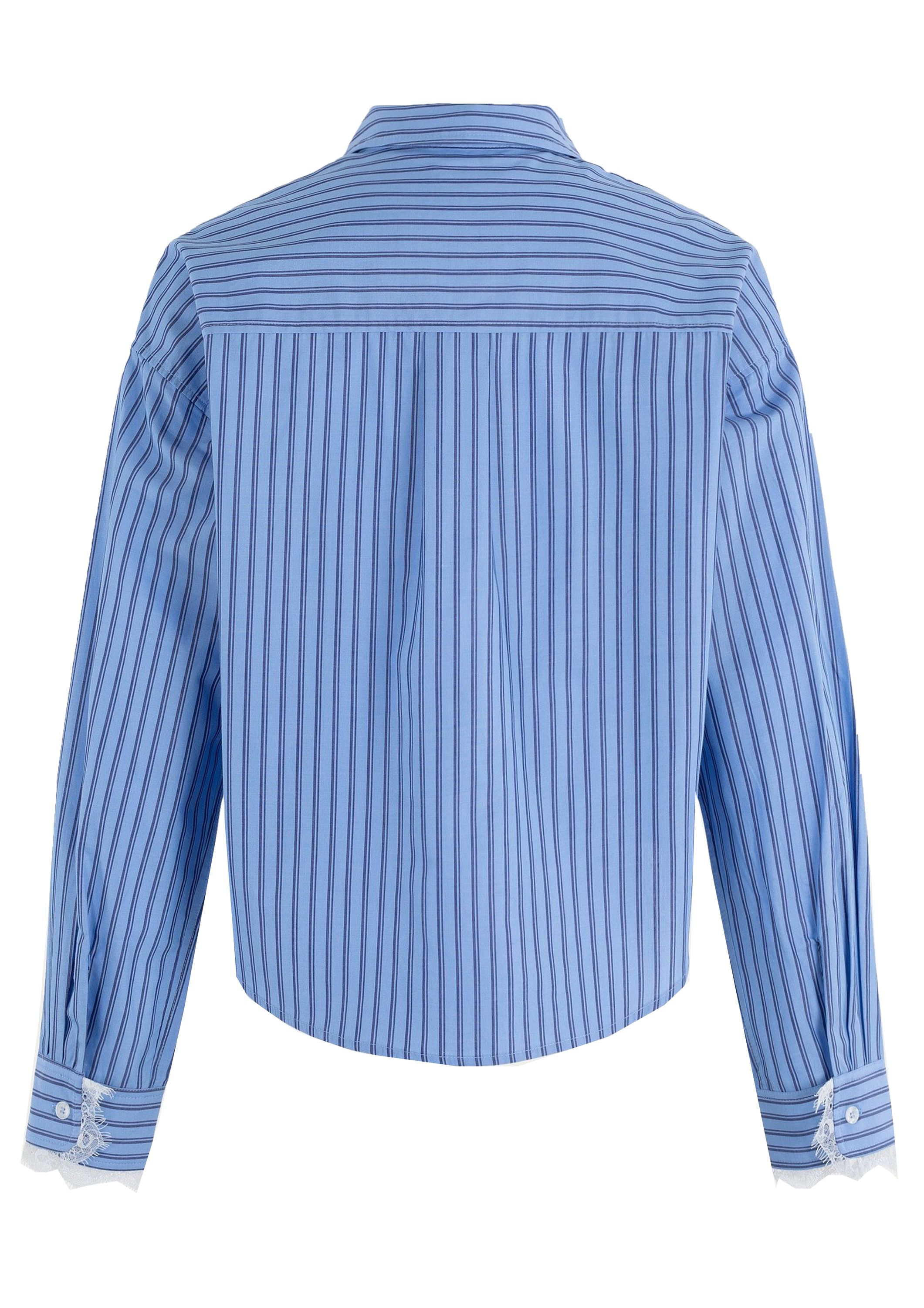 ANNA BLUE BLOUSE