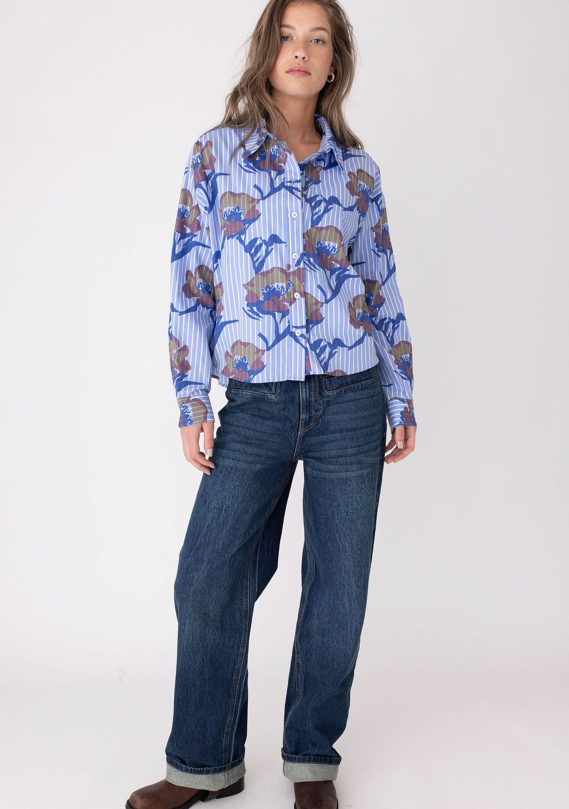 ANNA BLUE BLOUSE ANNA BLUE BLOUSE