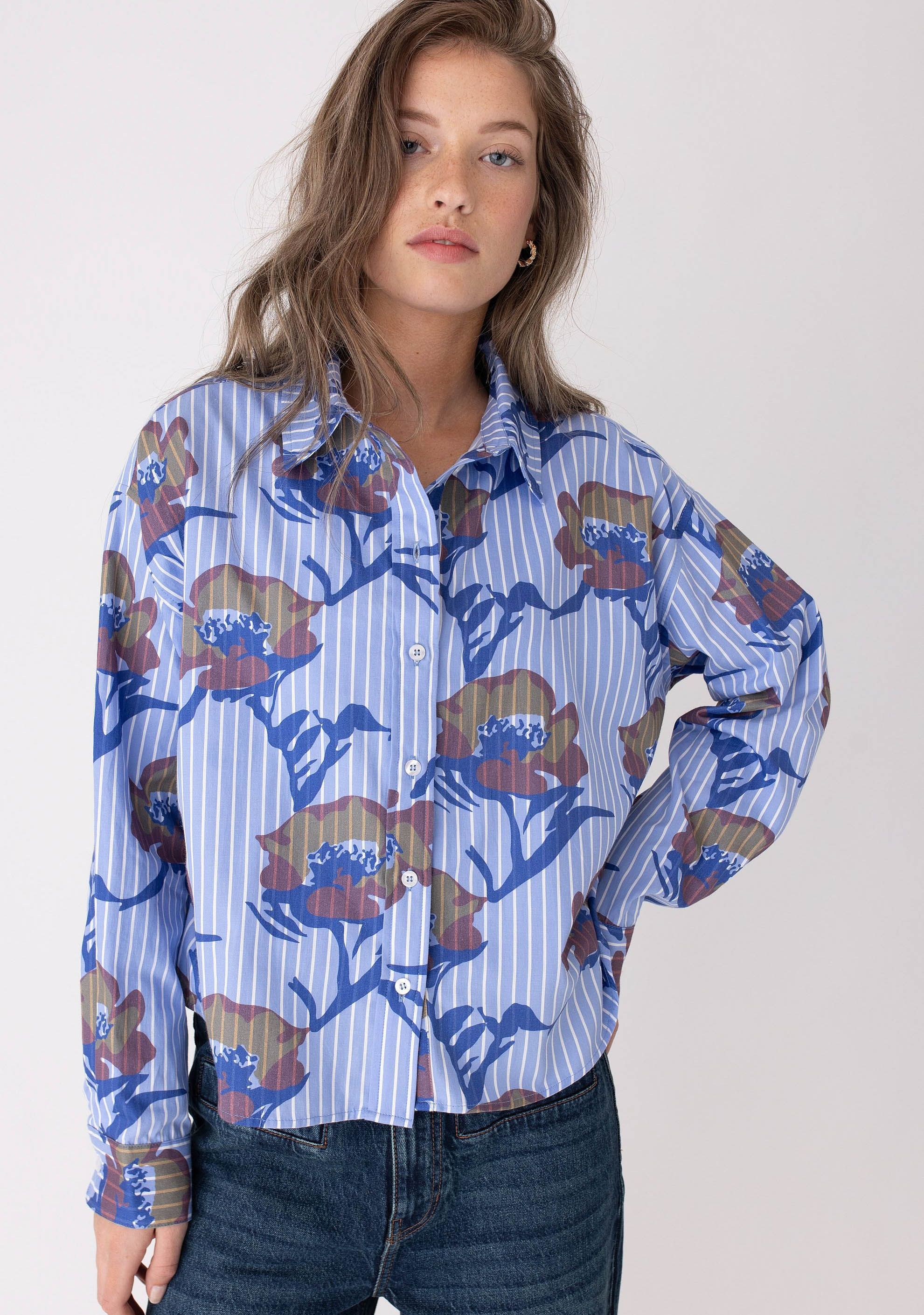 ANNA BLUE BLOUSE ANNA BLUE BLOUSE