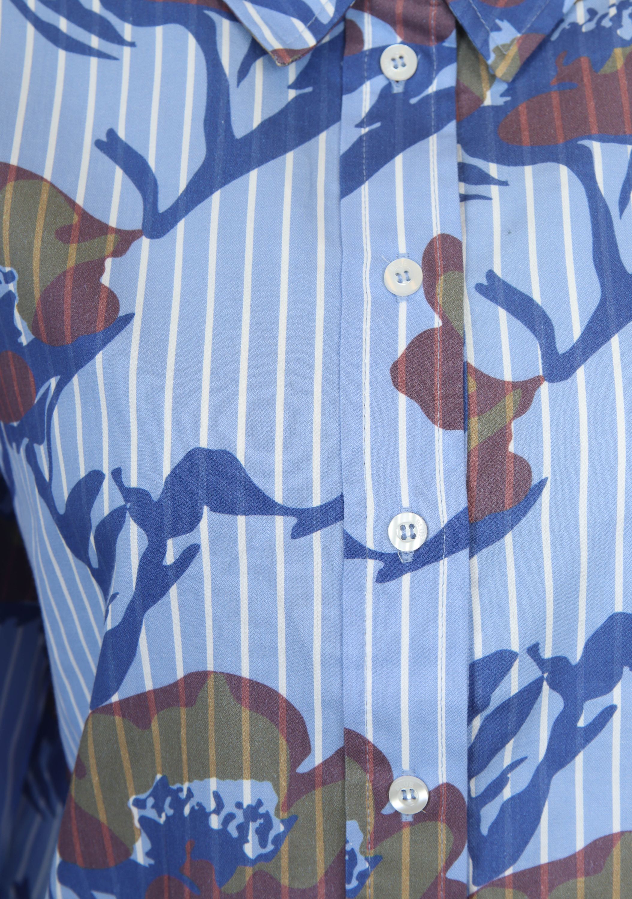 ANNA BLUE BLOUSE