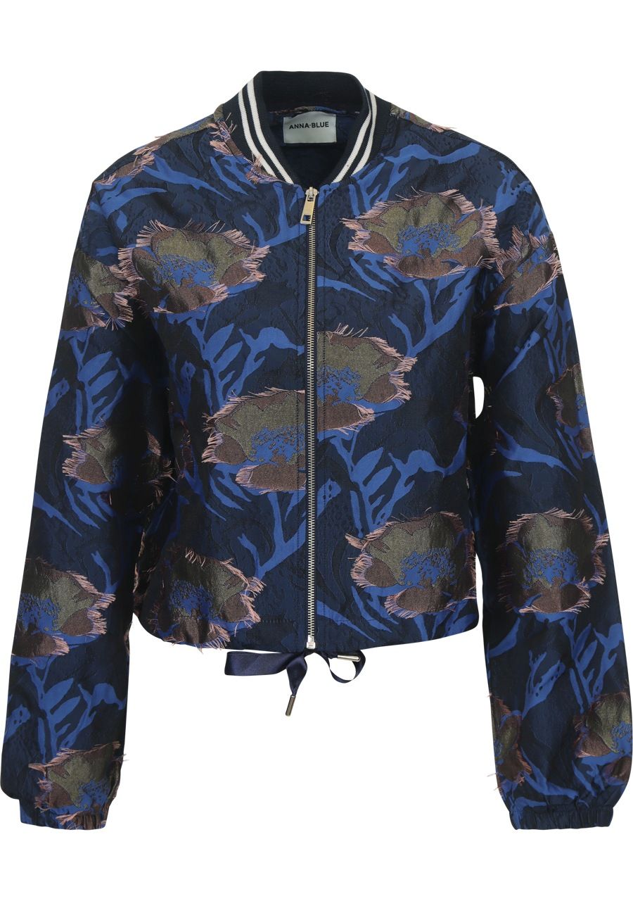 ANNA BLUE BOMBERJACK
