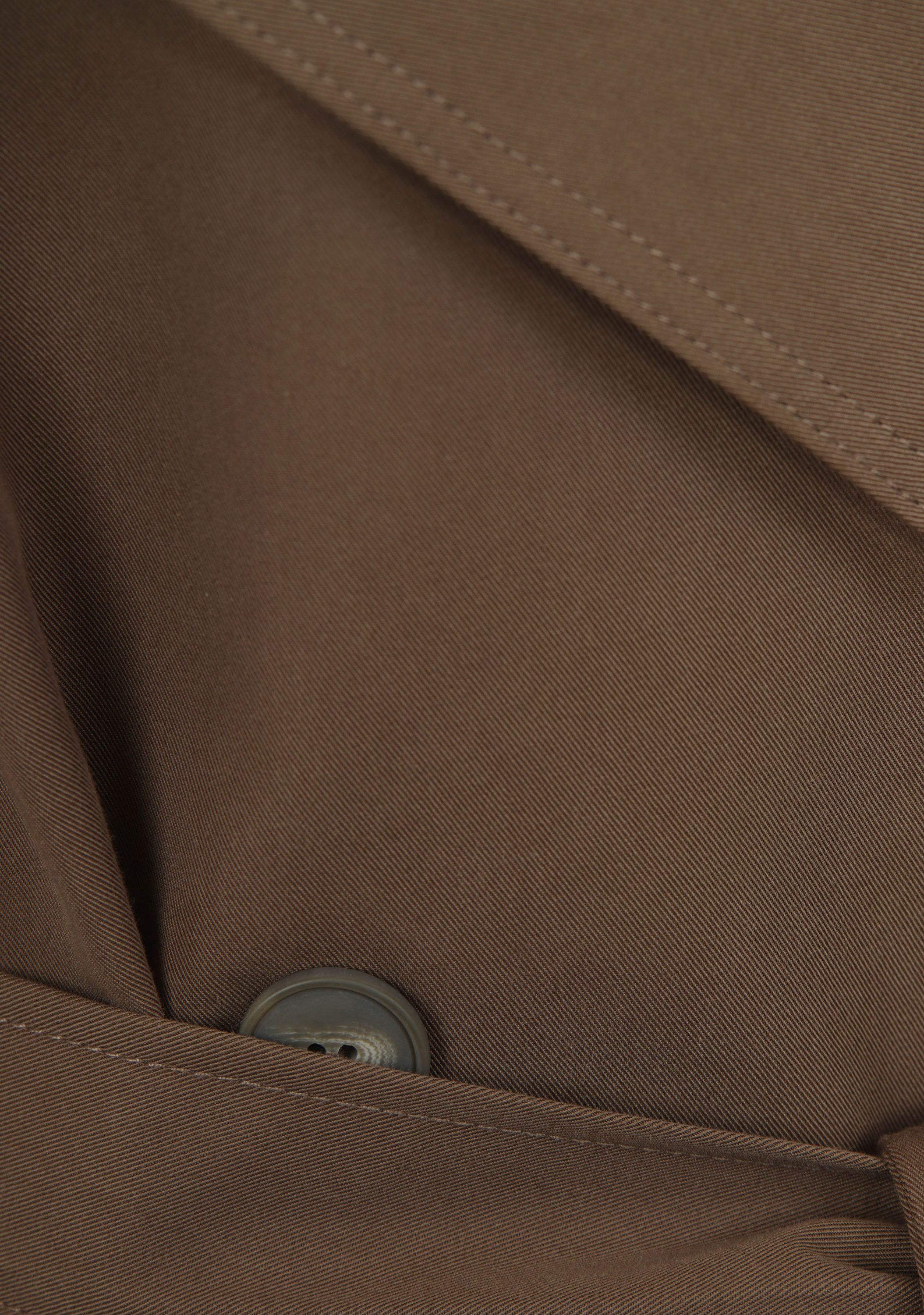 WITH BLACK TRENCHCOAT