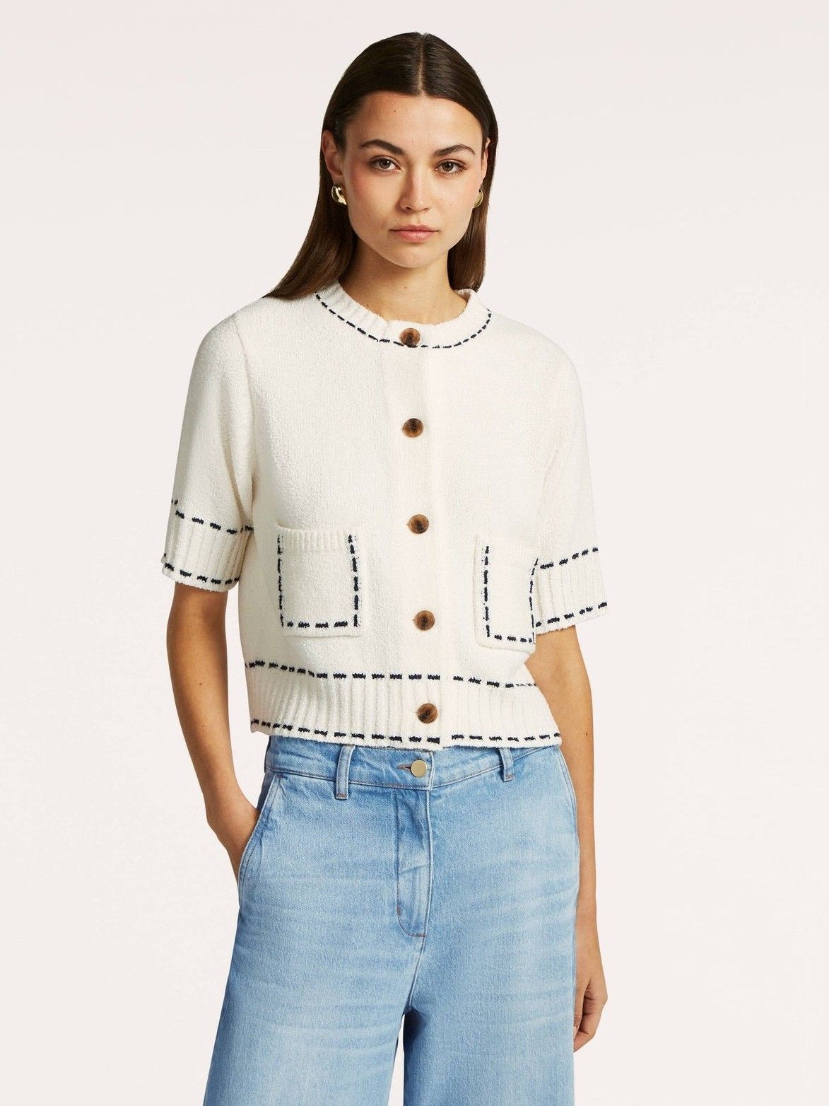 BEAUMONT - VEST - Blauw