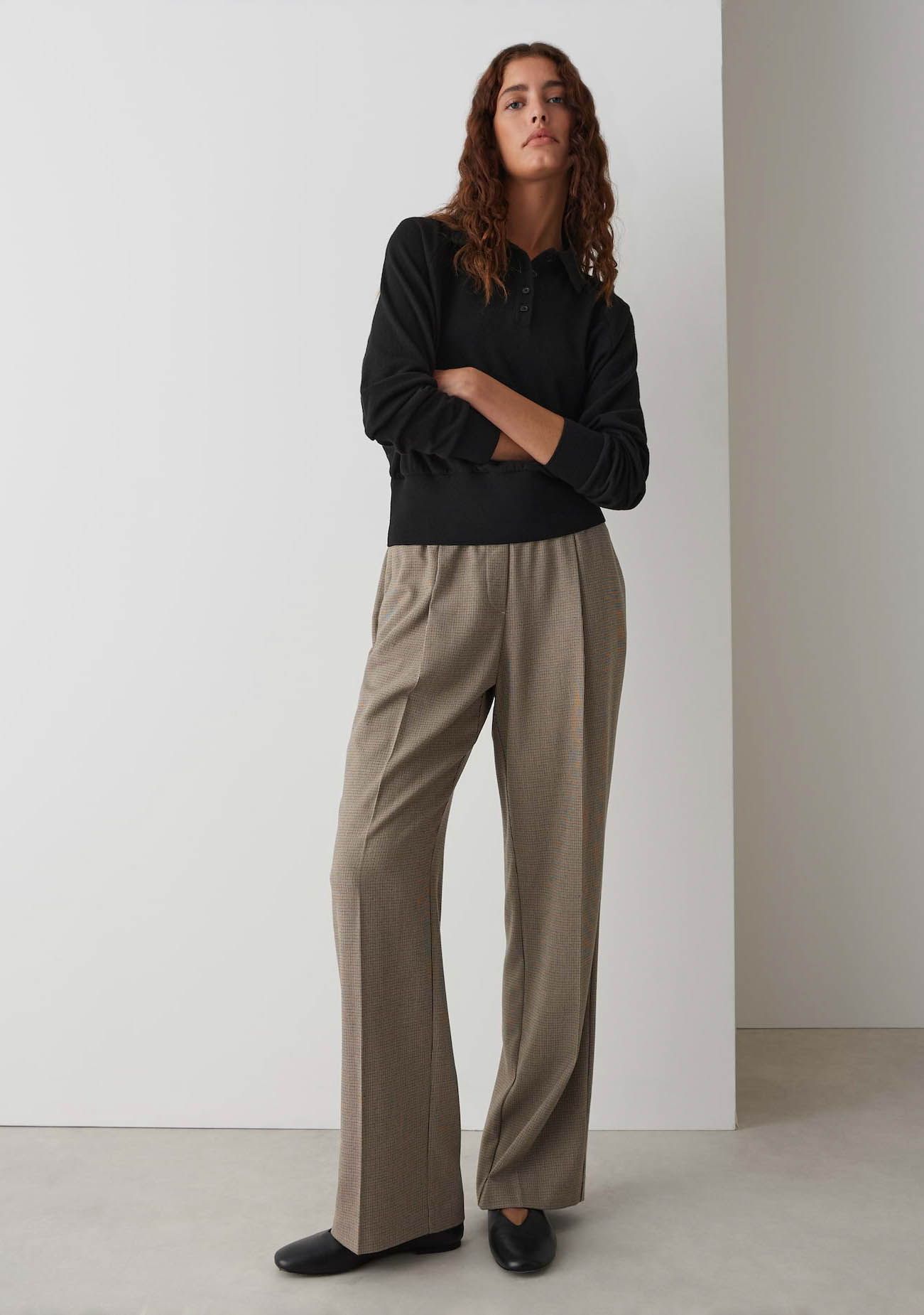 OPUS WIJDE PANTALON