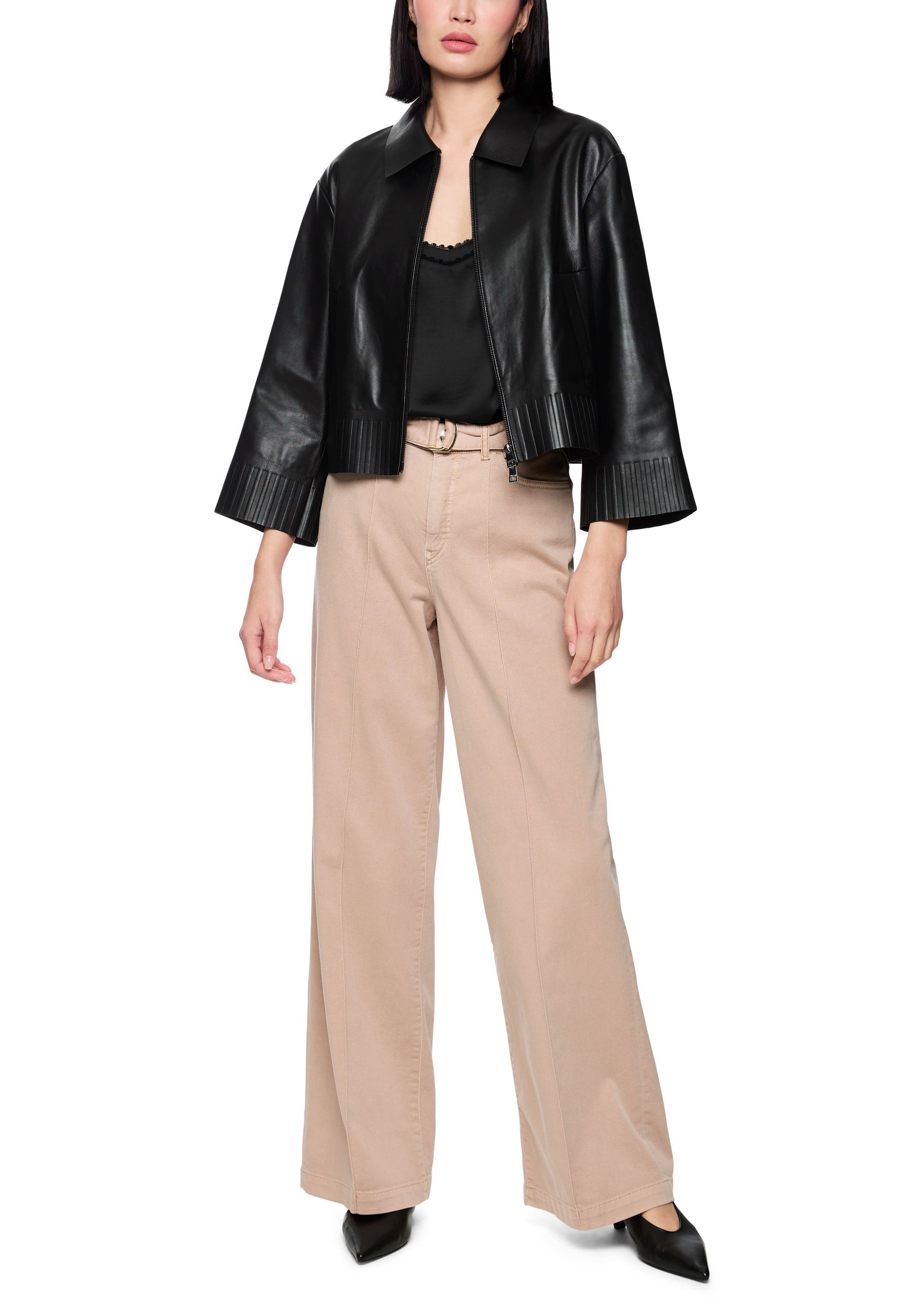 MARC CAIN LEER/SUEDE JACK