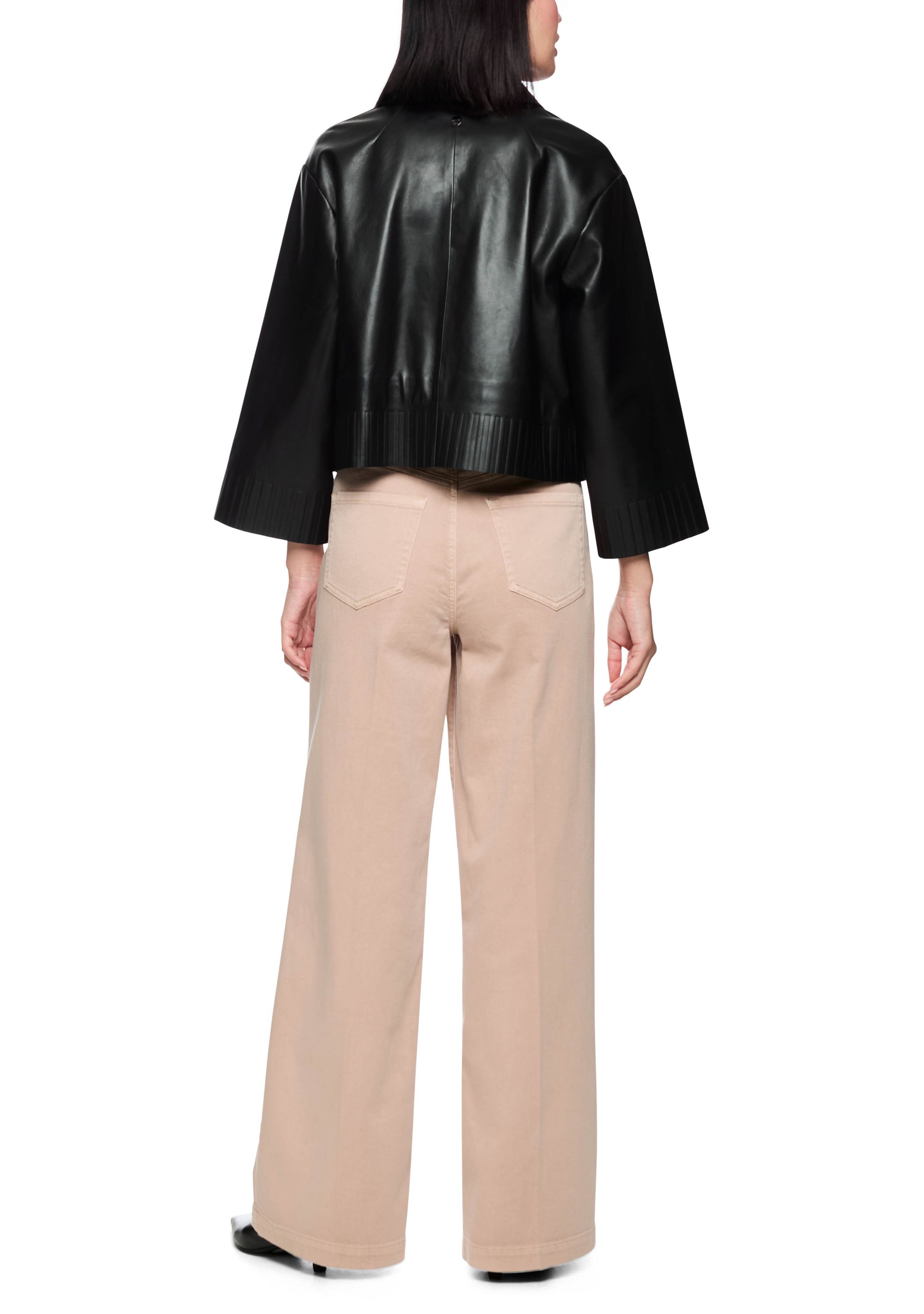 MARC CAIN LEER/SUEDE JACK