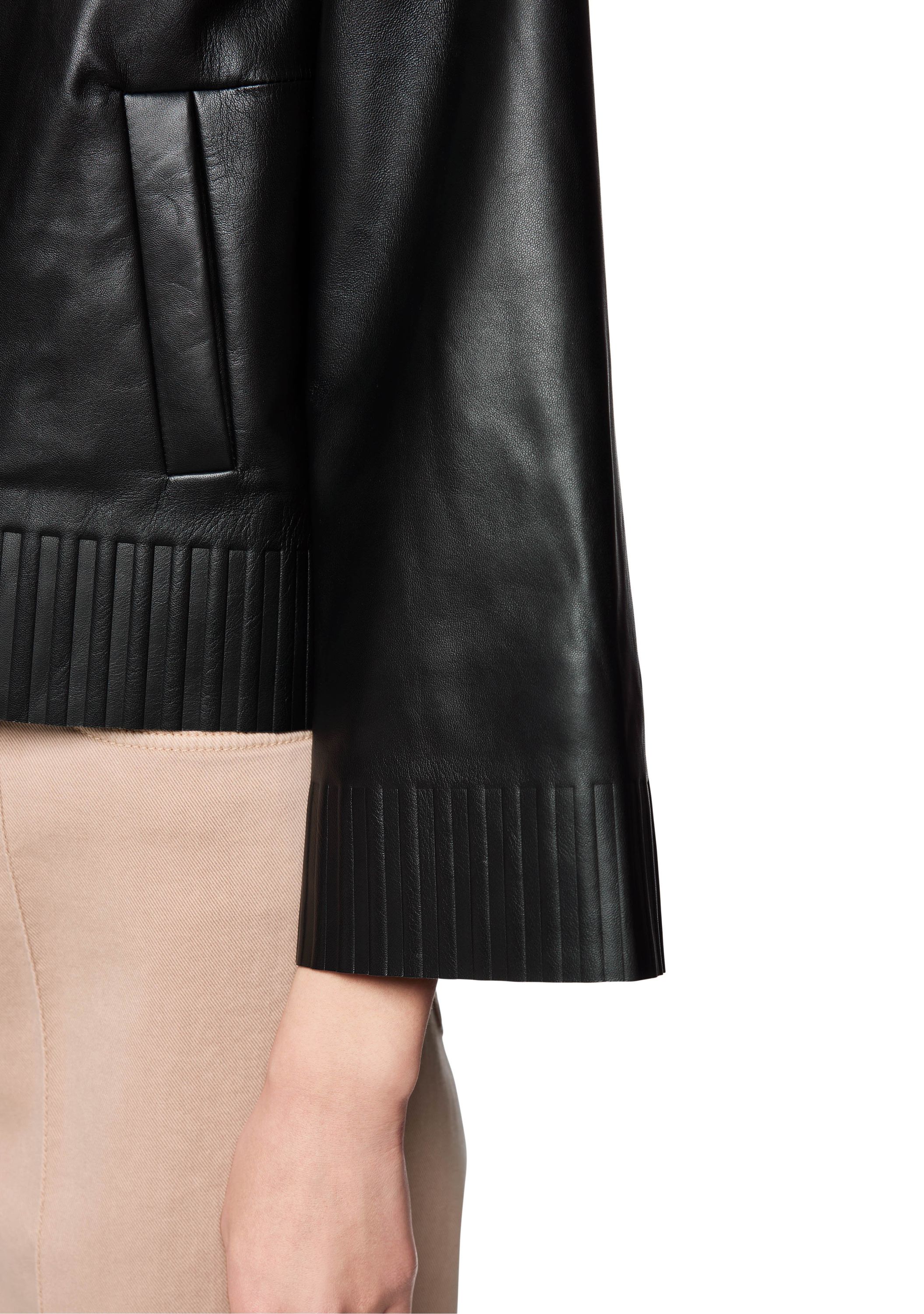 MARC CAIN LEER/SUEDE JACK