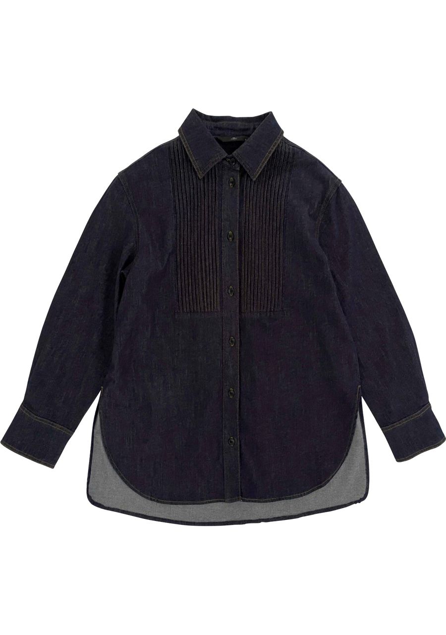 WITH BLACK BLOUSE