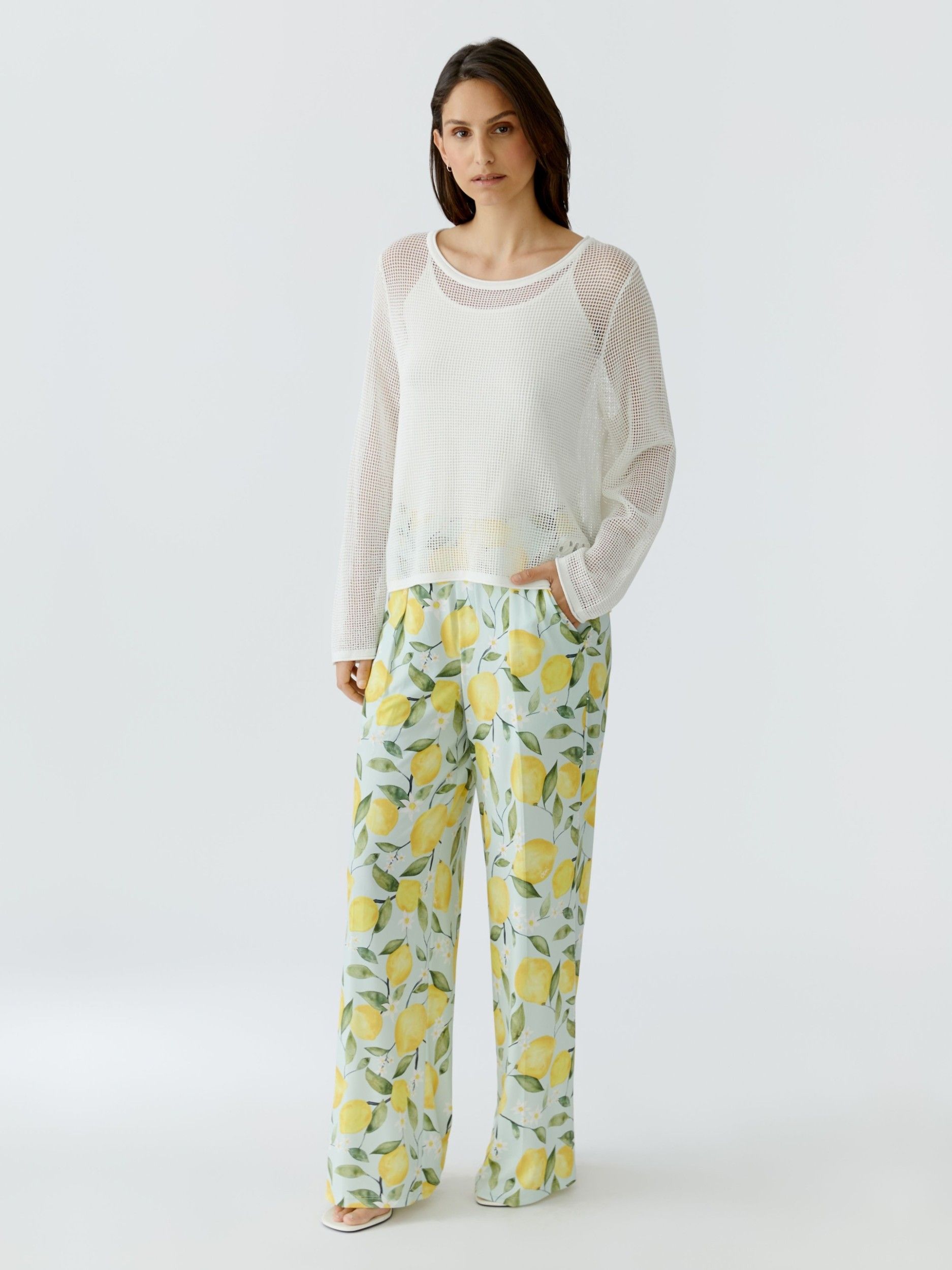OUI - BROEK - Blauw