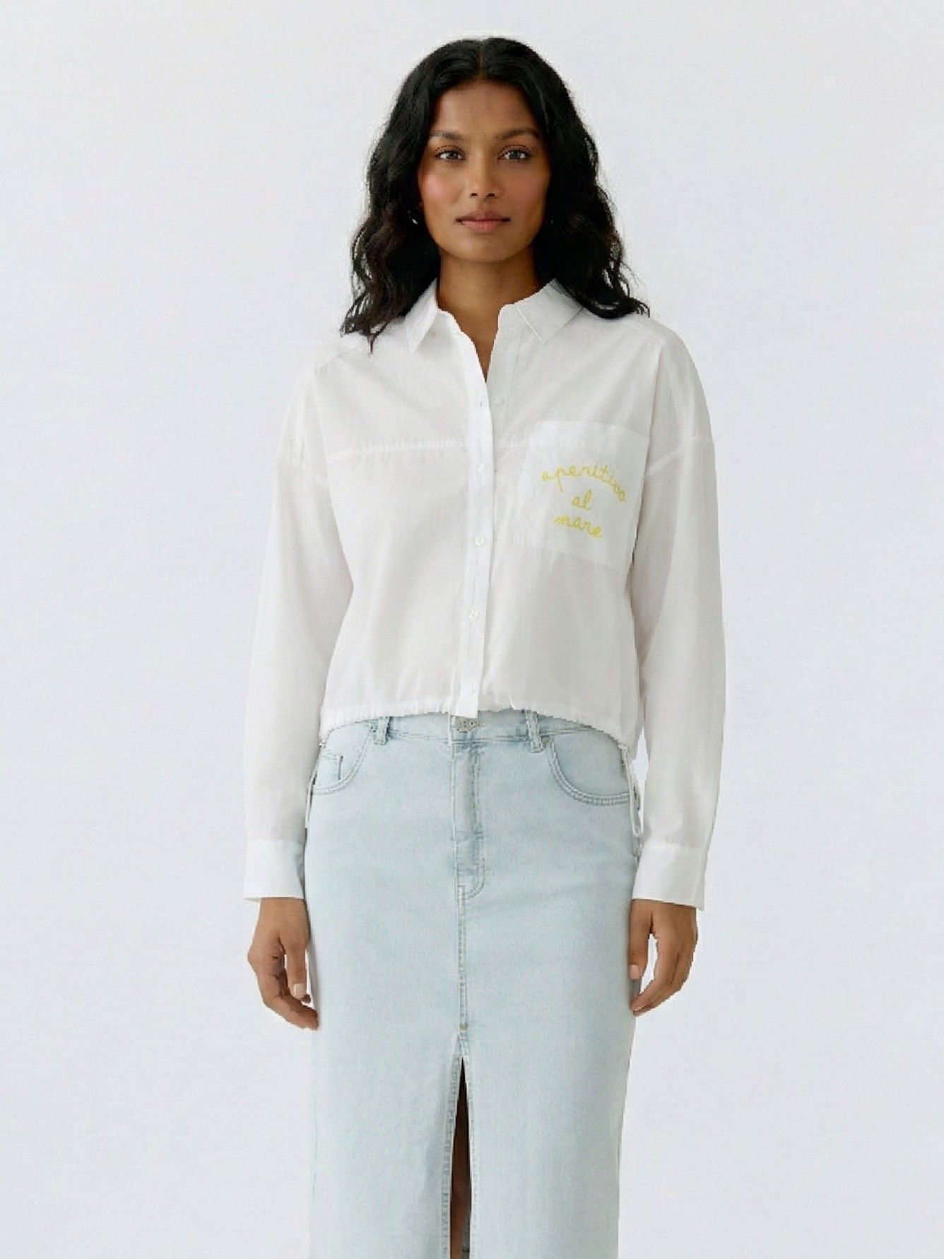 OUI - BLOUSE - Wit