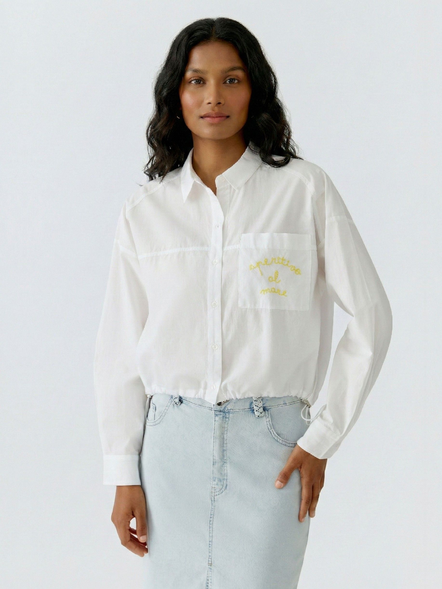 OUI - BLOUSE - Wit