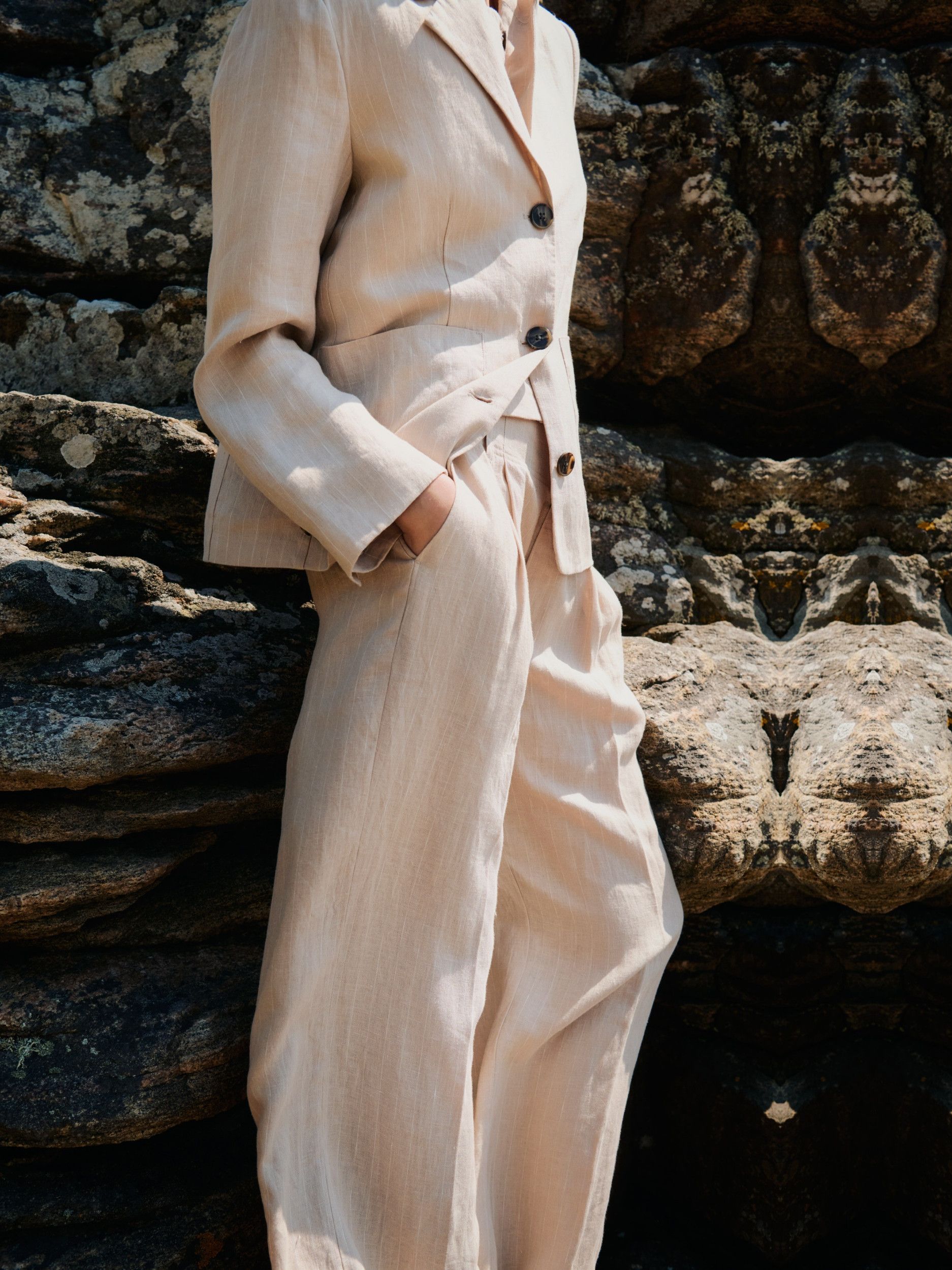 PART TWO - BROEK - Beige