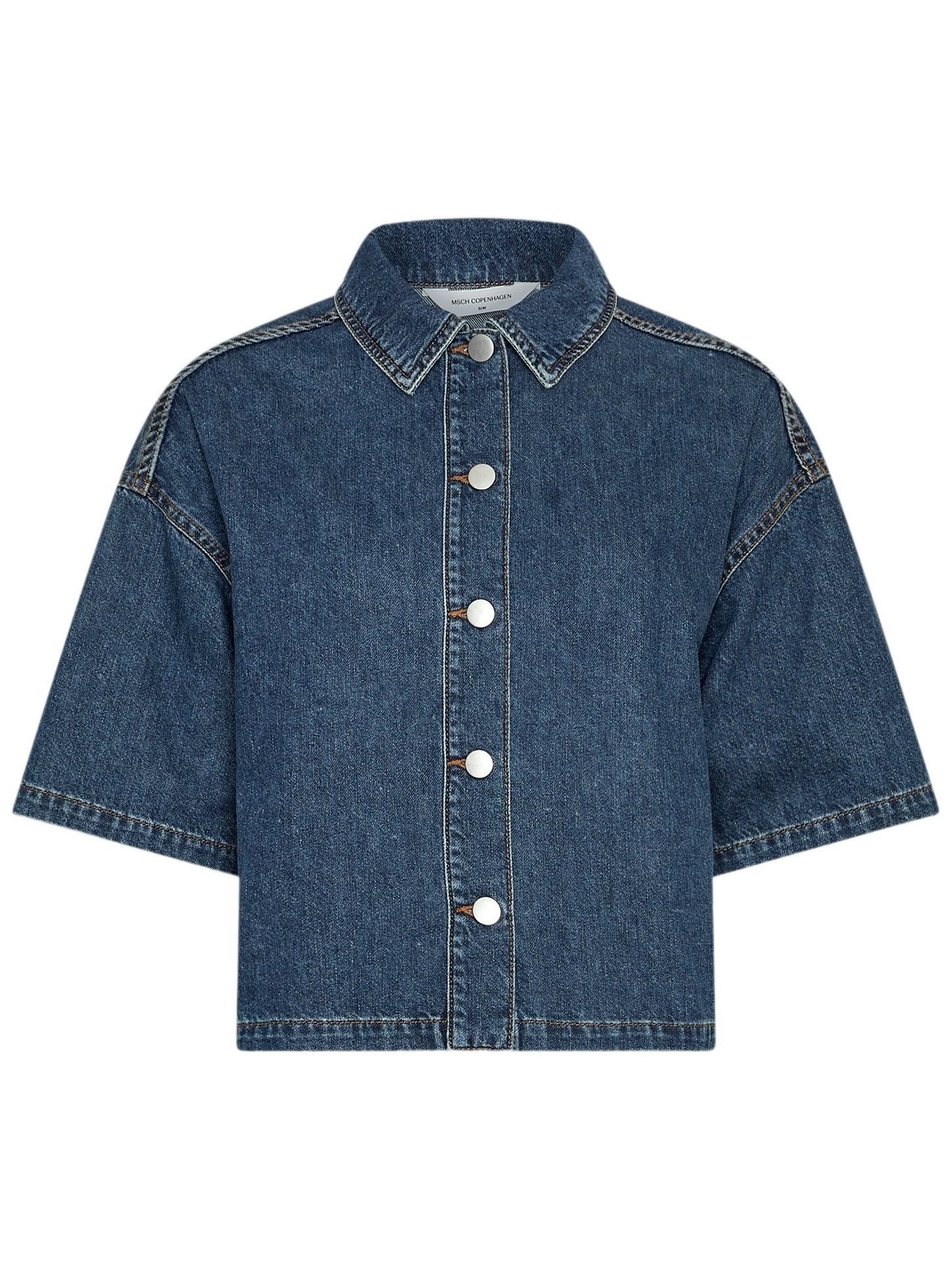 MSCH COPENHAGEN - BLOUSE - Blauw
