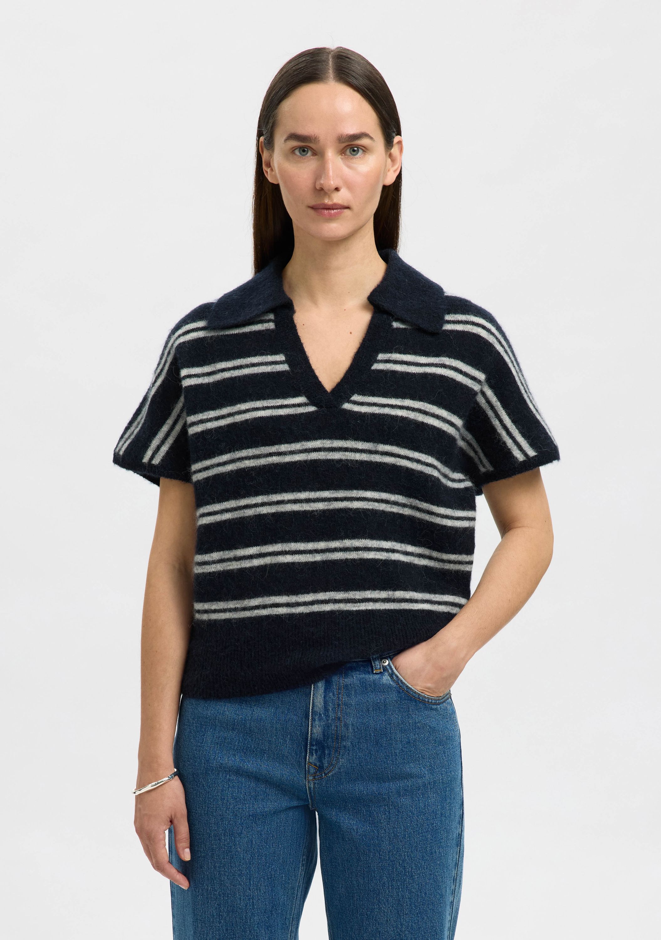 SELECTED FEMME TRUI KORTE MOUW