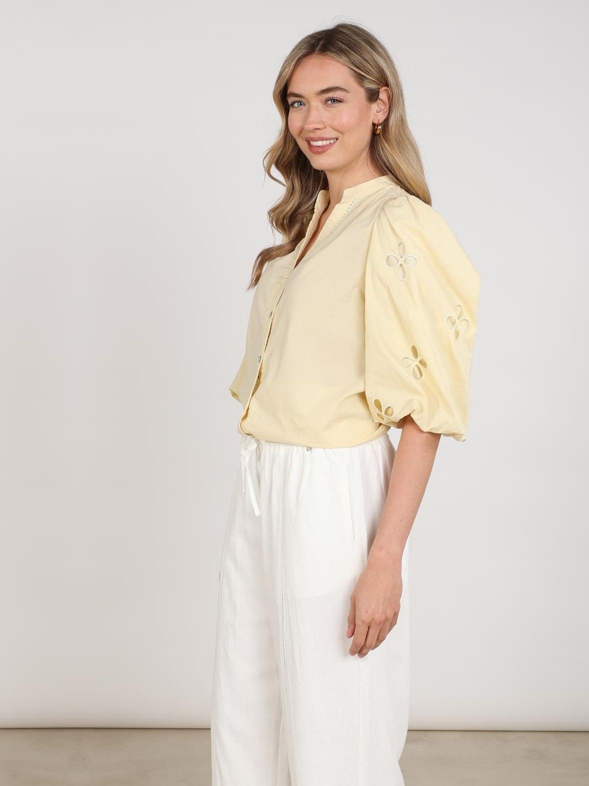 NUKUS - BLOUSE - Geel