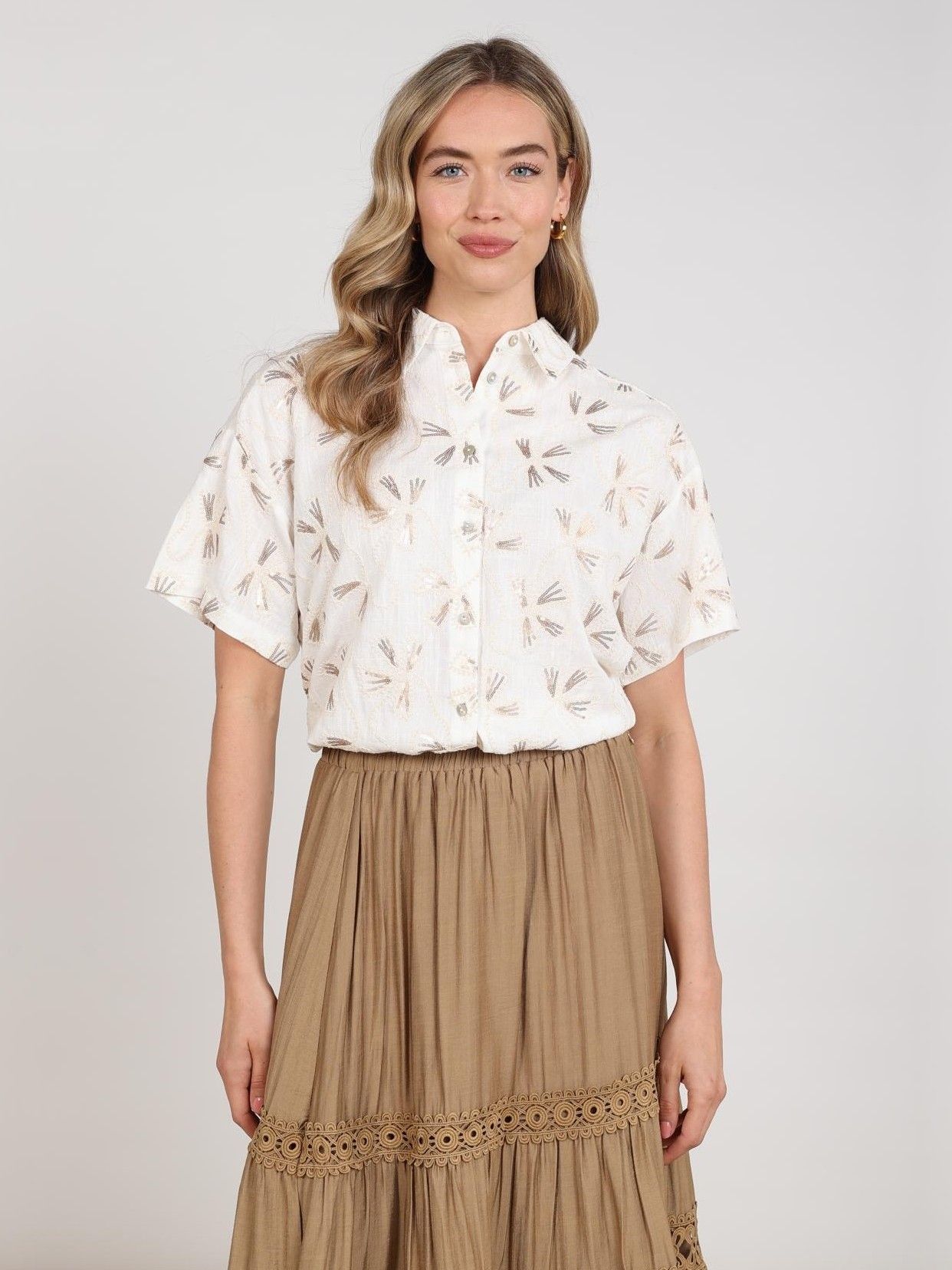 NUKUS - BLOUSE - Off white