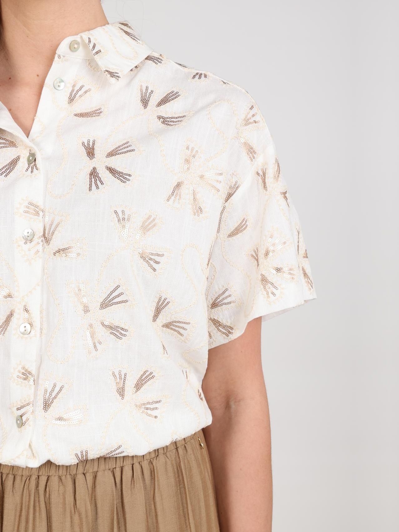 NUKUS - BLOUSE - Off white
