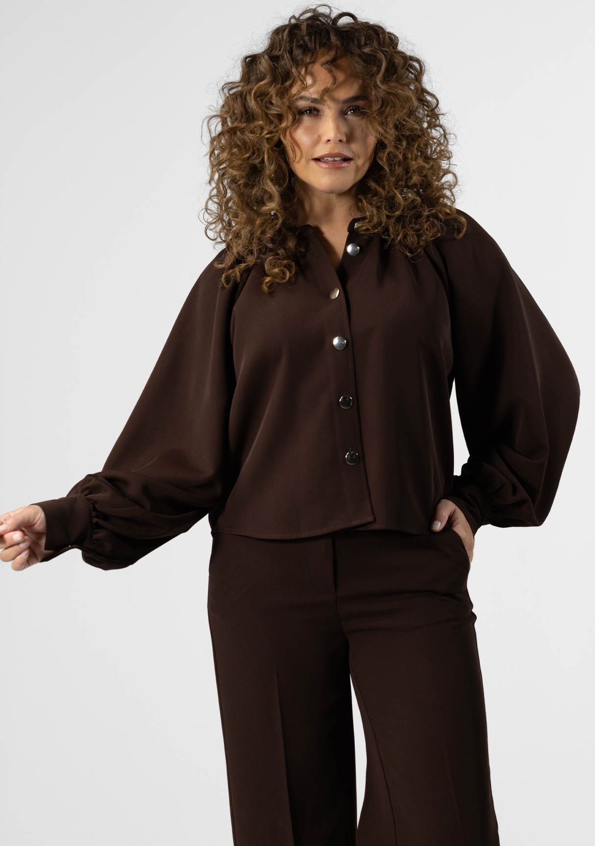 LABEL DOT BLOUSE
