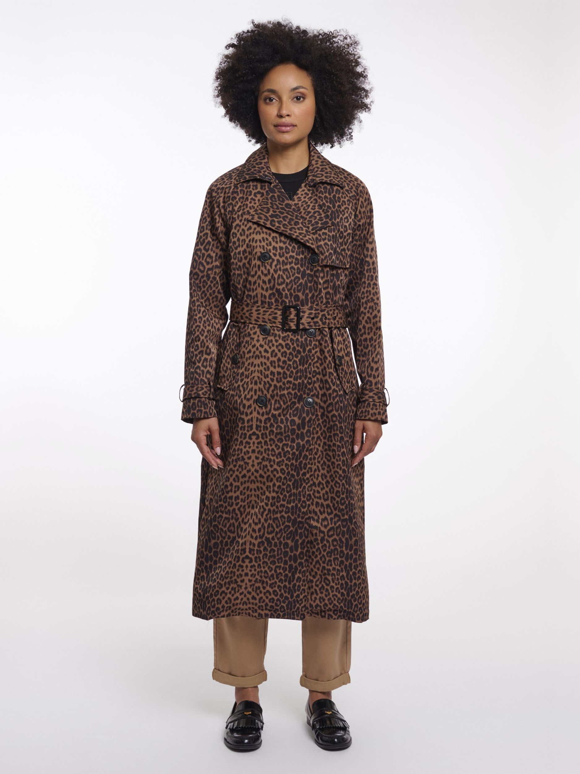 RINO EN PELLE TRENCHCOAT