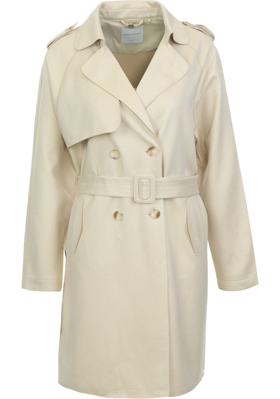 RINO EN PELLE TRENCHCOAT