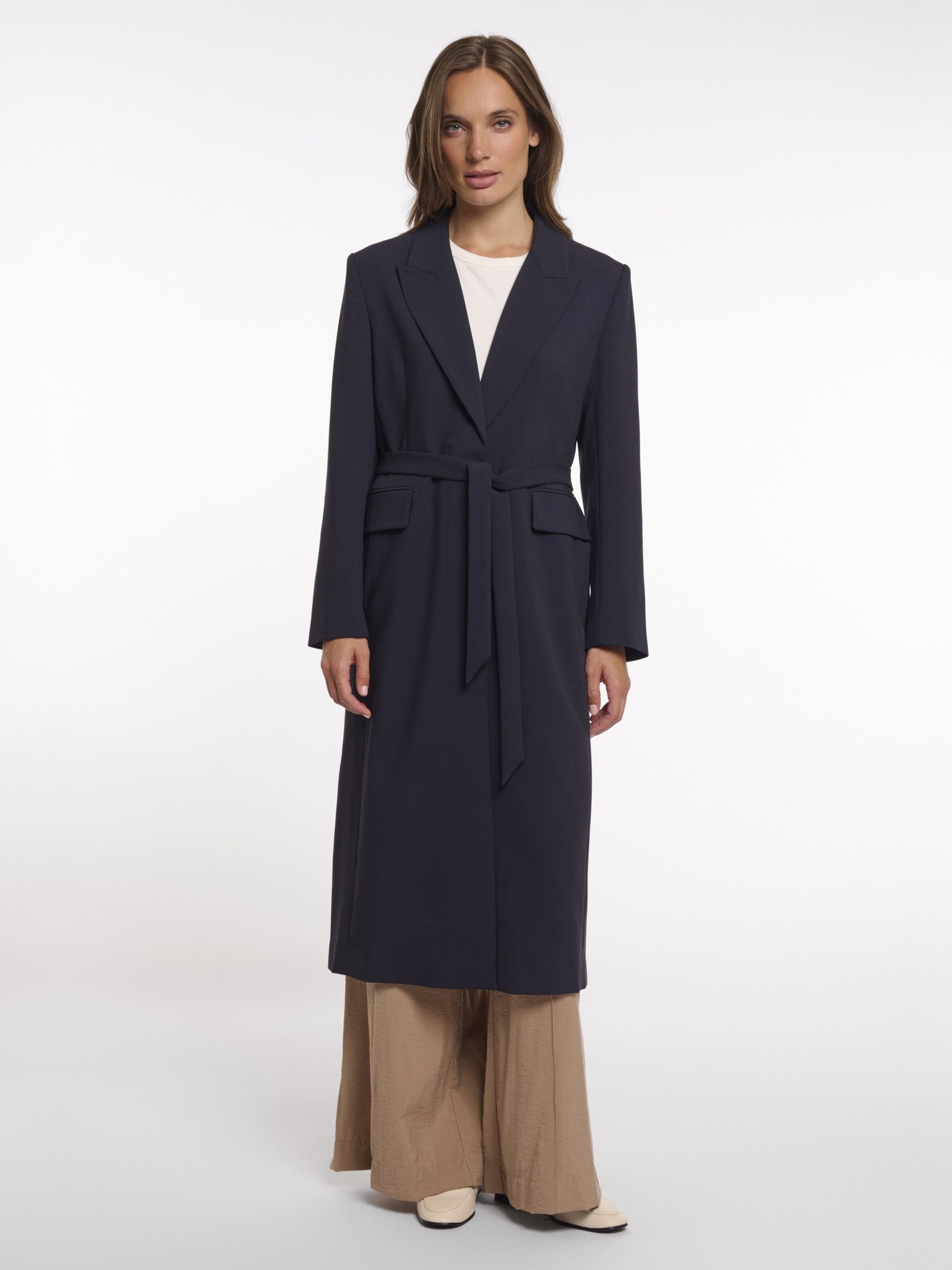 RINO EN PELLE MANTEL