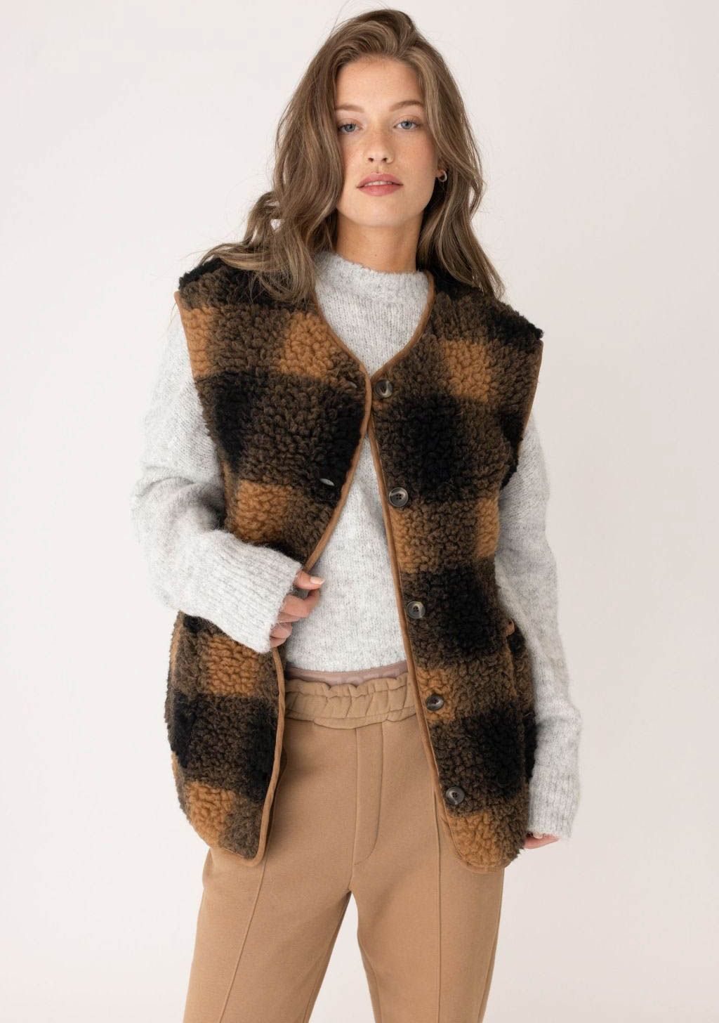 ANNA BLUE GILET