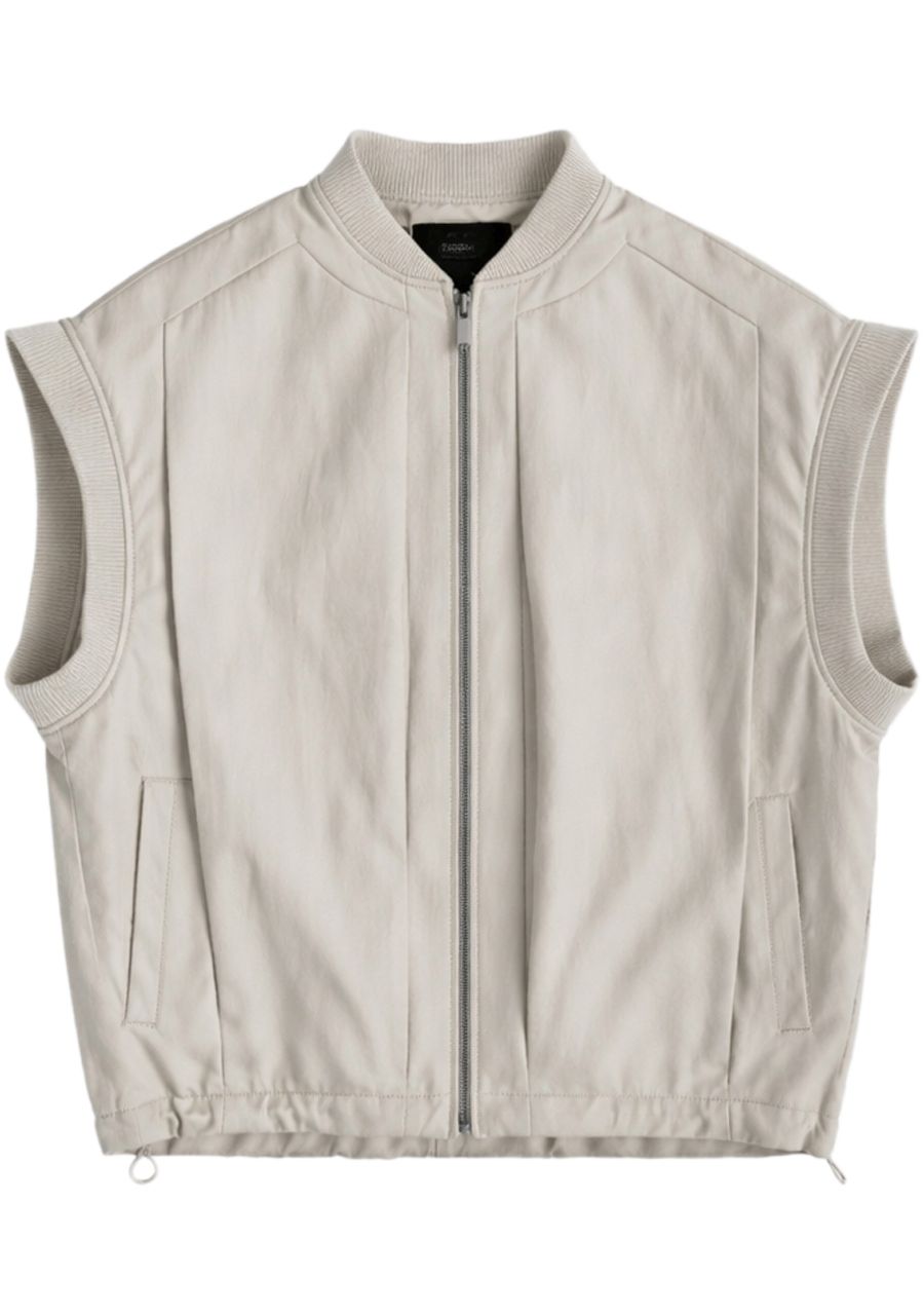 WITH BLACK GILET