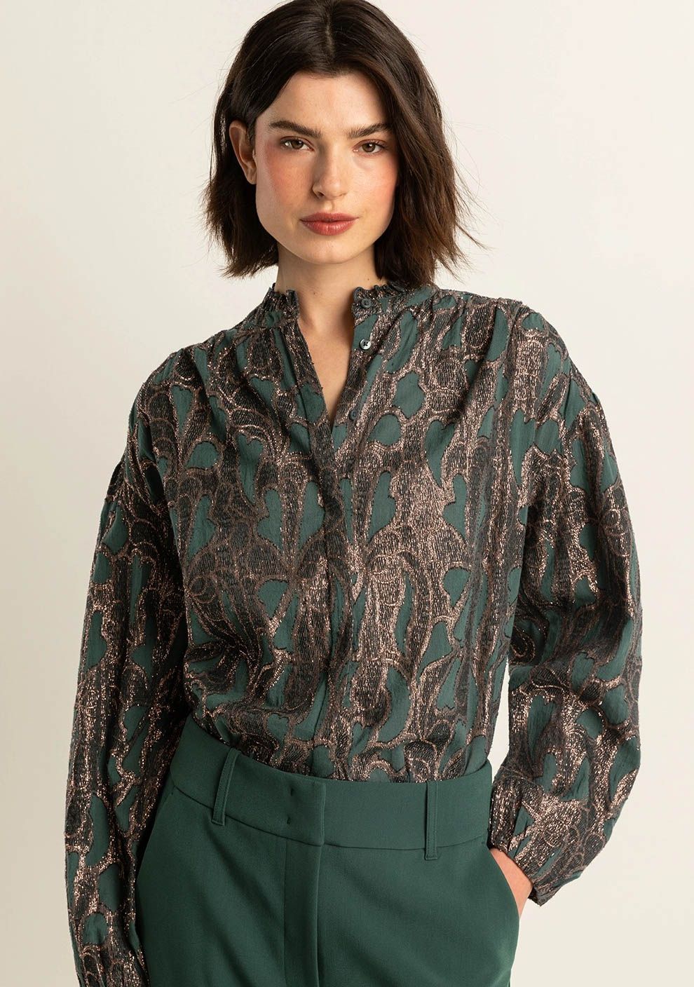 EXPRESSO BLOUSE