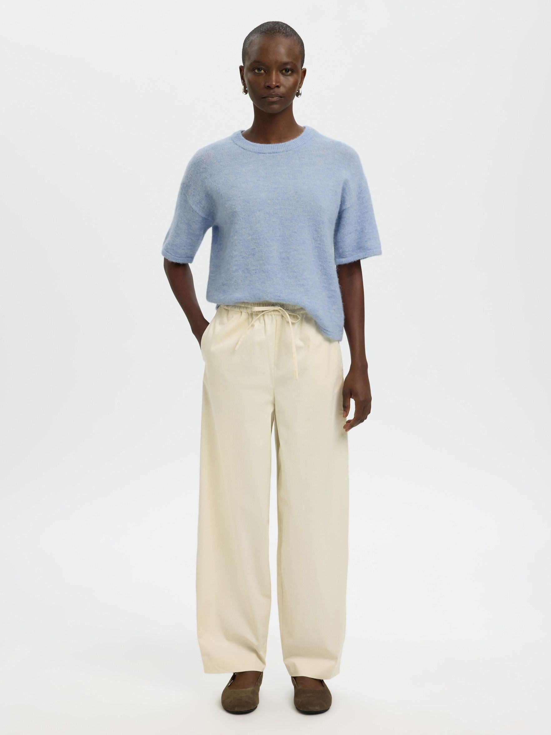 SELECTED FEMME TRUI KORTE MOUW