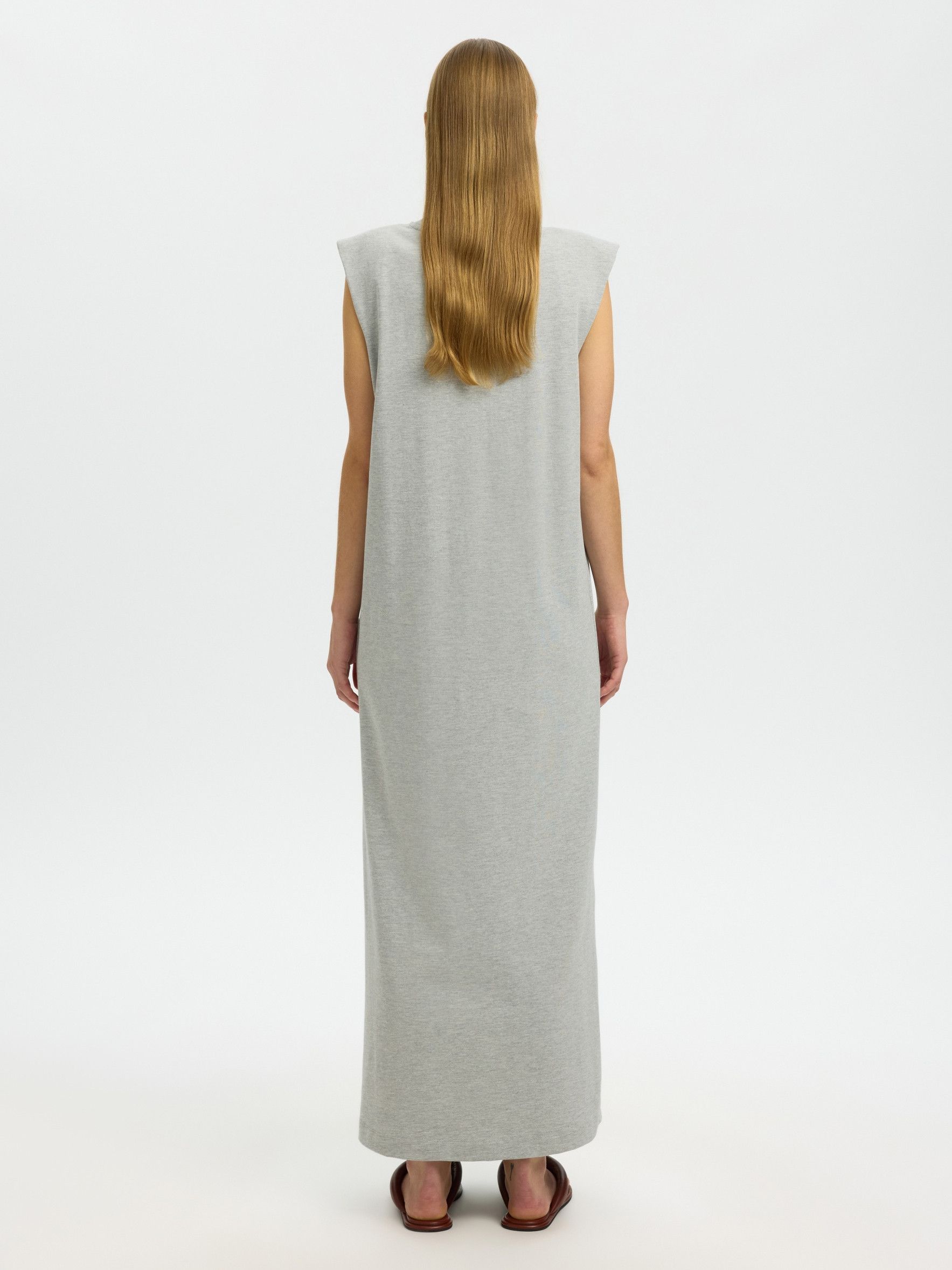 SELECTED FEMME - JURK - Grijs