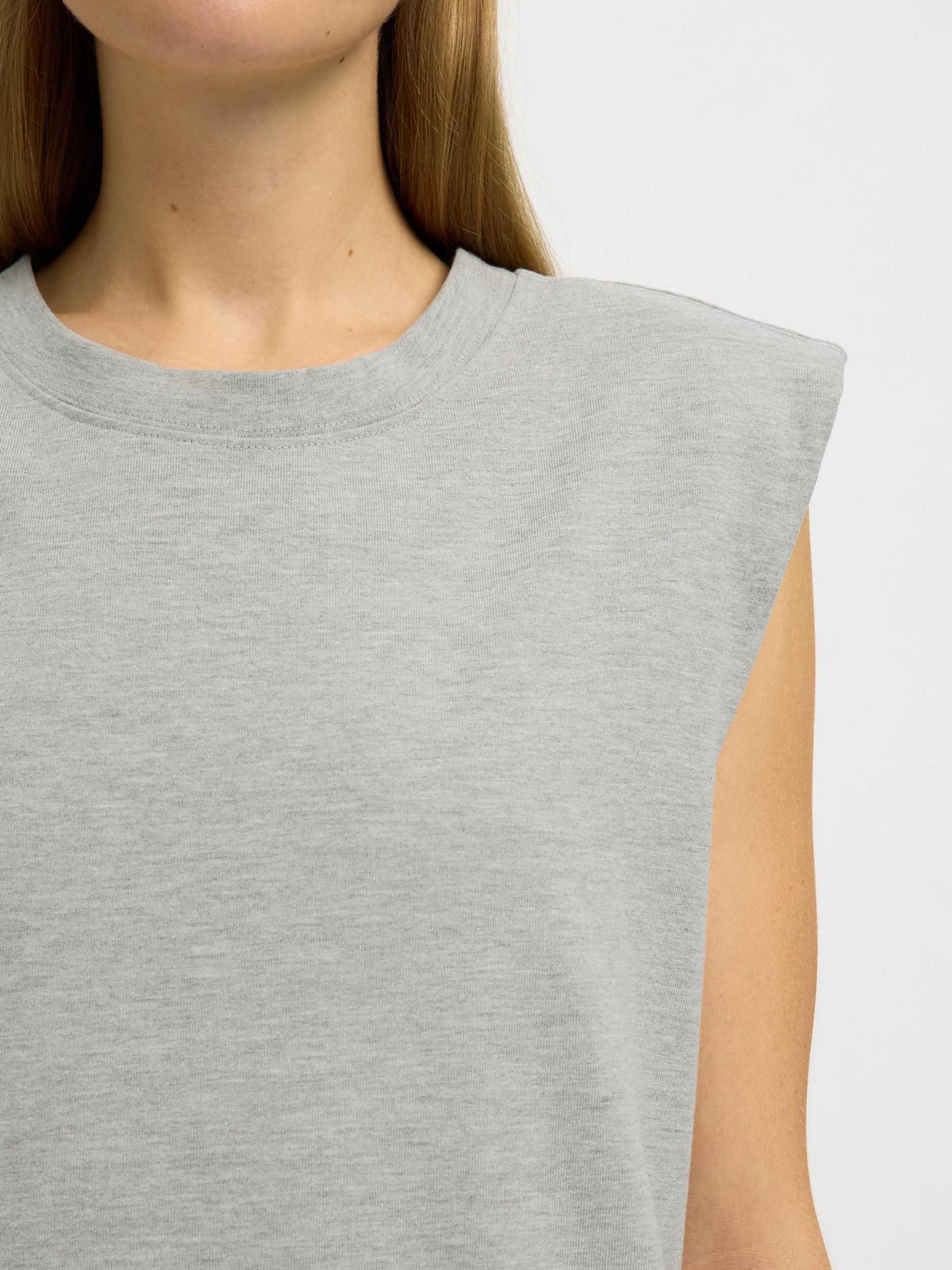SELECTED FEMME - JURK - Grijs