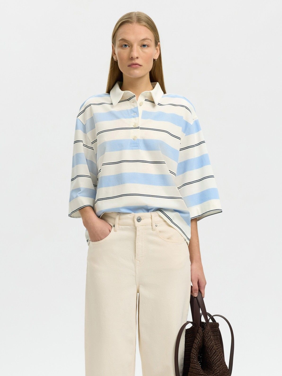 SELECTED FEMME - SHIRT - Off white