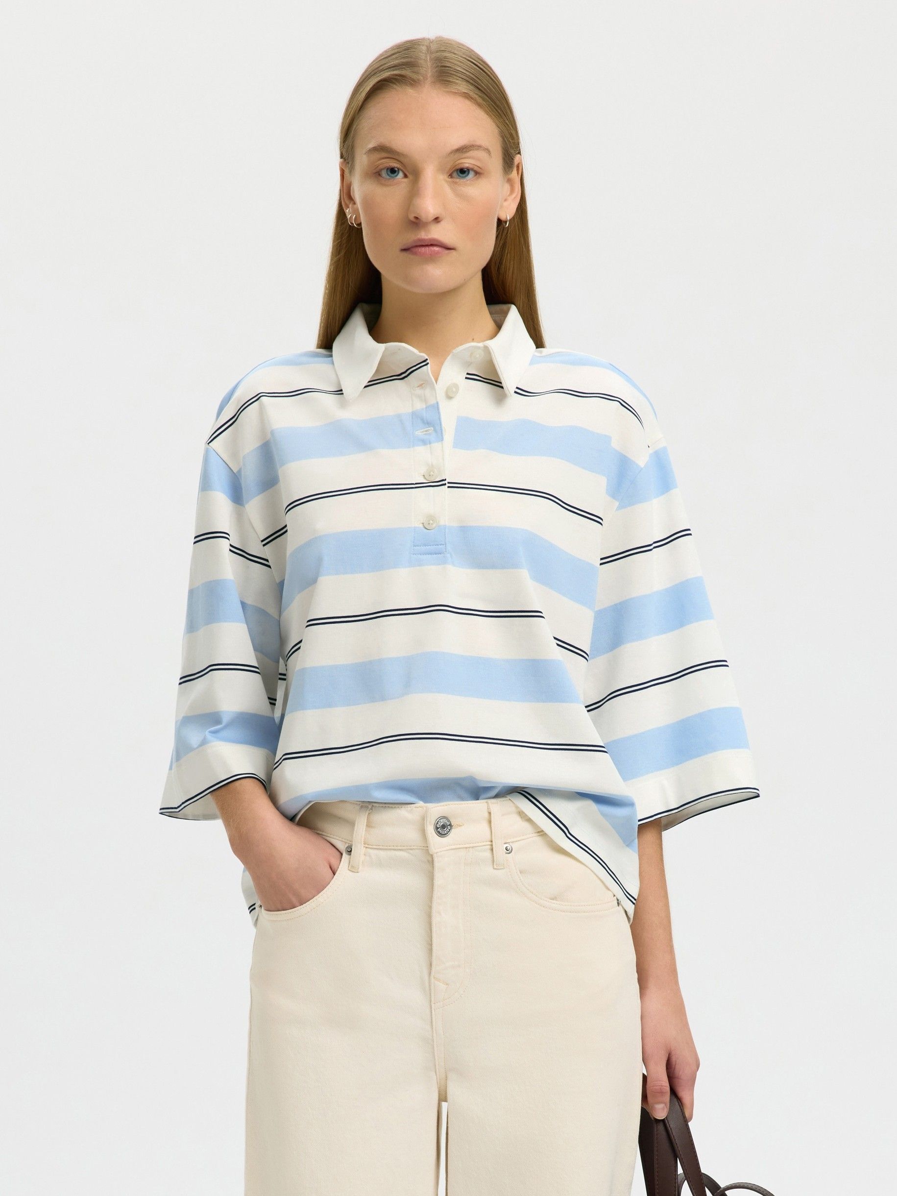 SELECTED FEMME - SHIRT - Off white