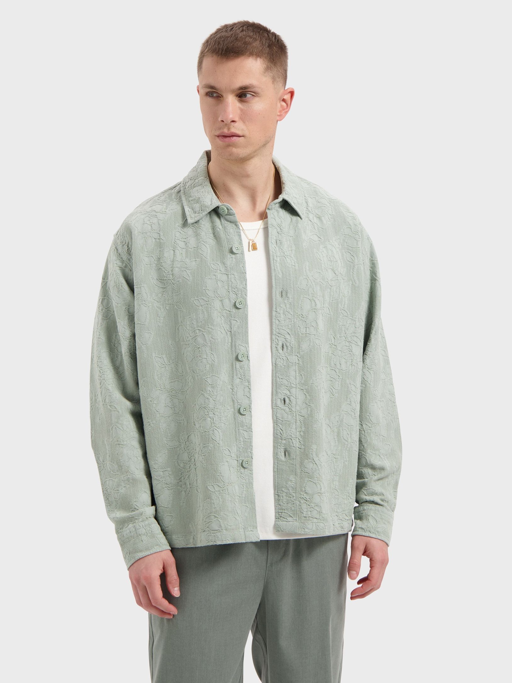 LAW OF THE SEA - OVERSHIRT - Groen