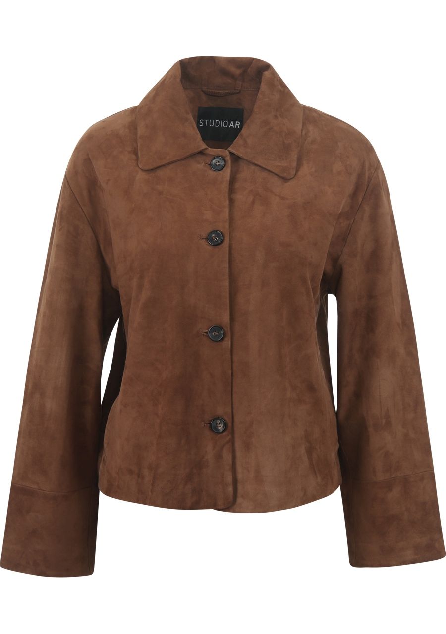 STUDIO AR LEER/SUEDE JACK
